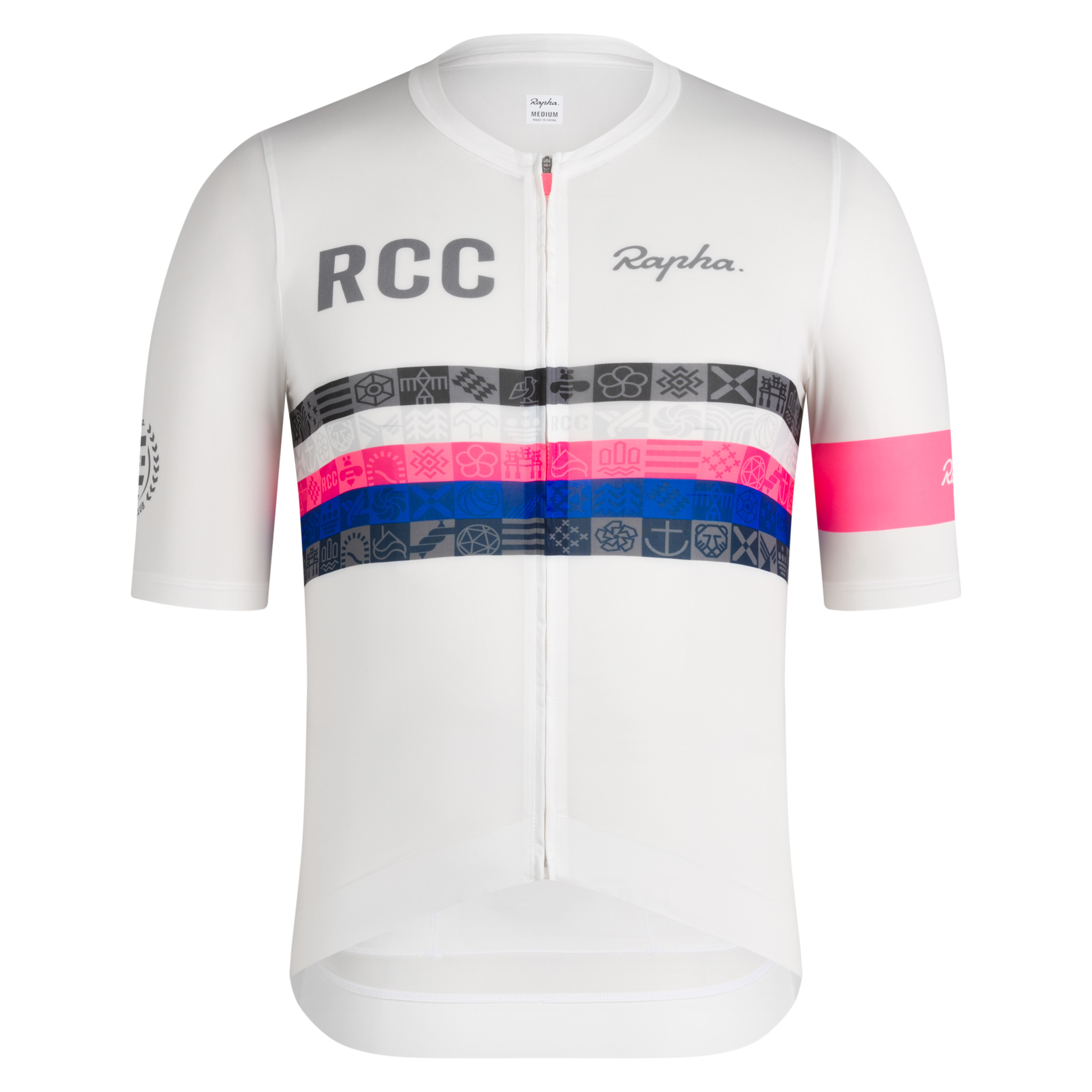 RCC 10 Men's Pro Team Jersey White