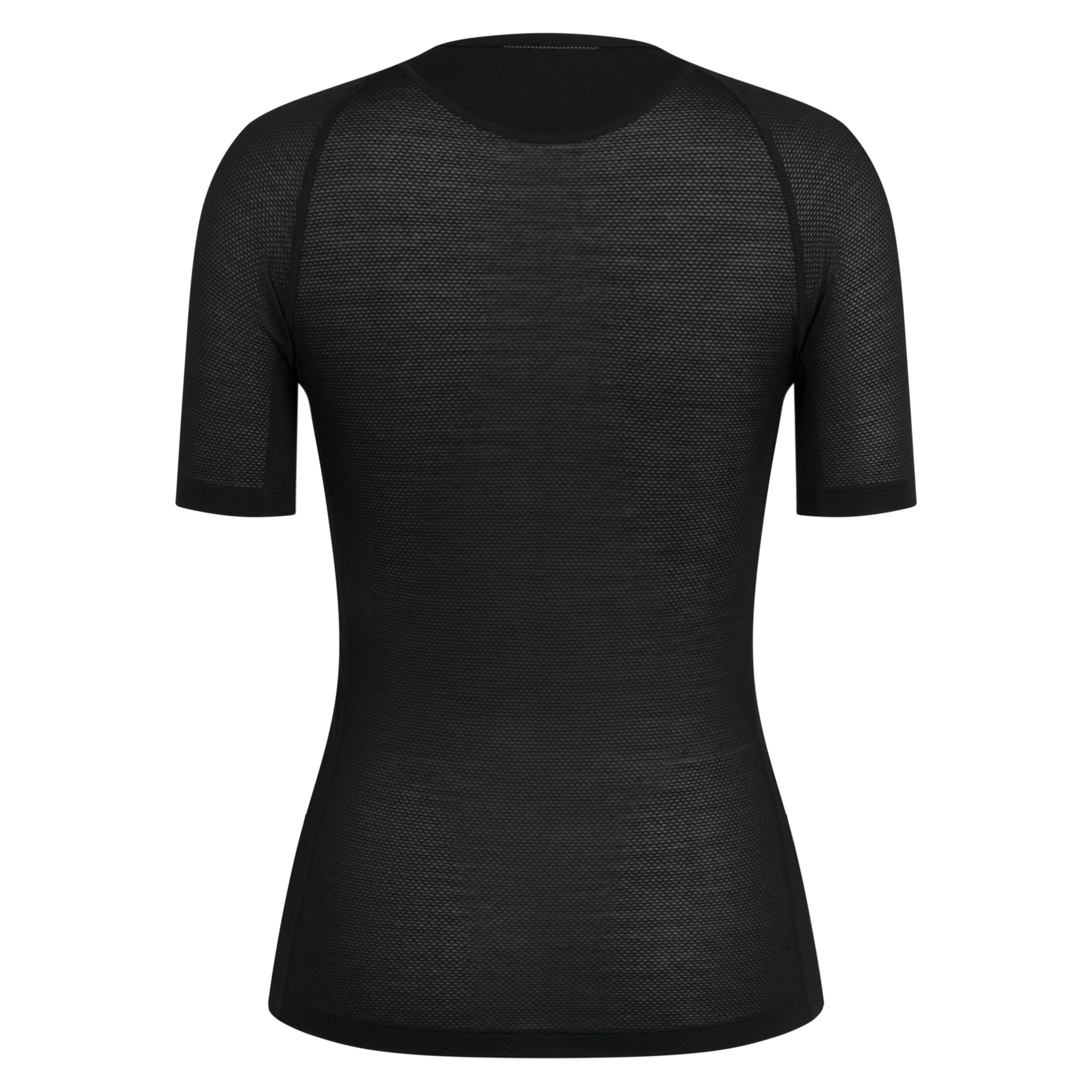Women's Merino Lightweight Base Layer - Short Sleeve Black / Black