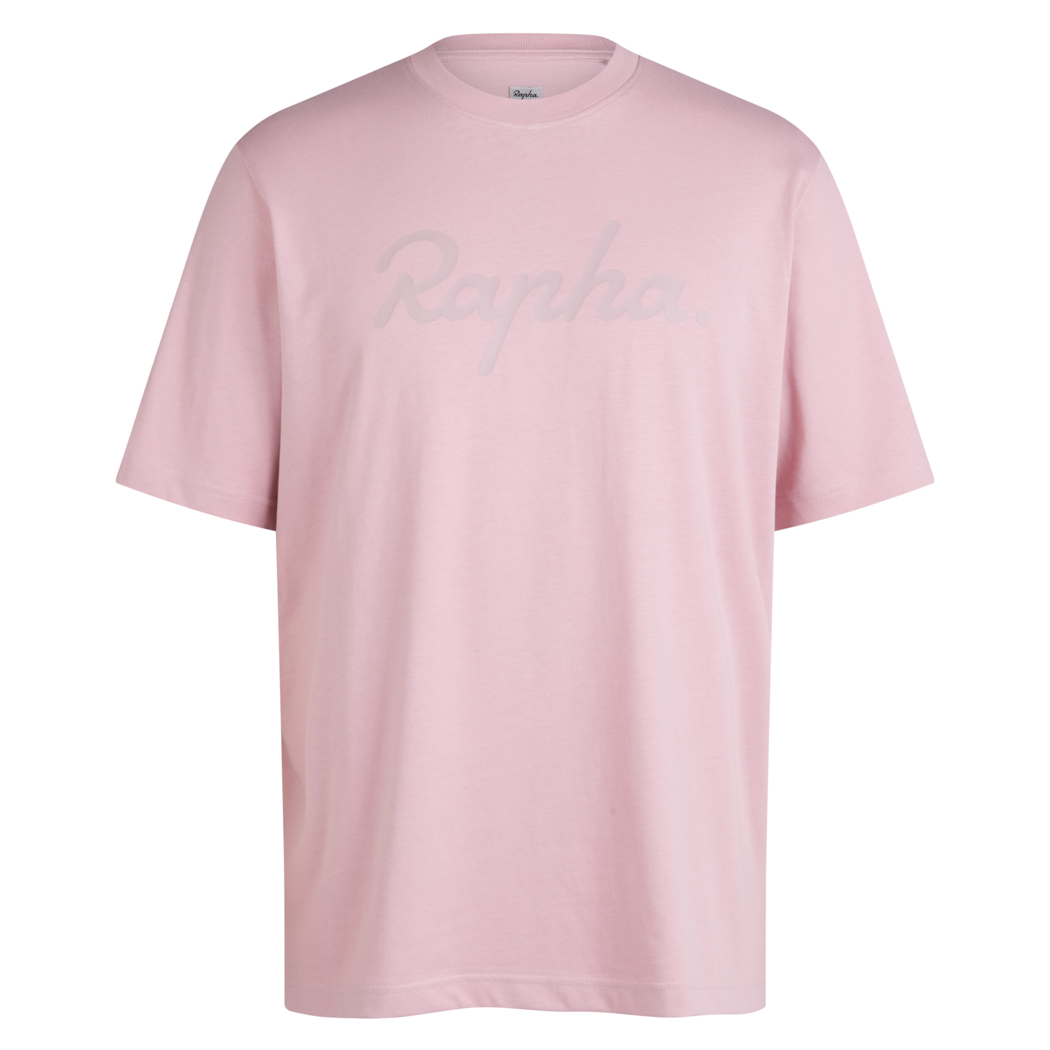 Men's Cotton T-Shirt - Large Logo II Blush Pink / Blush Pink