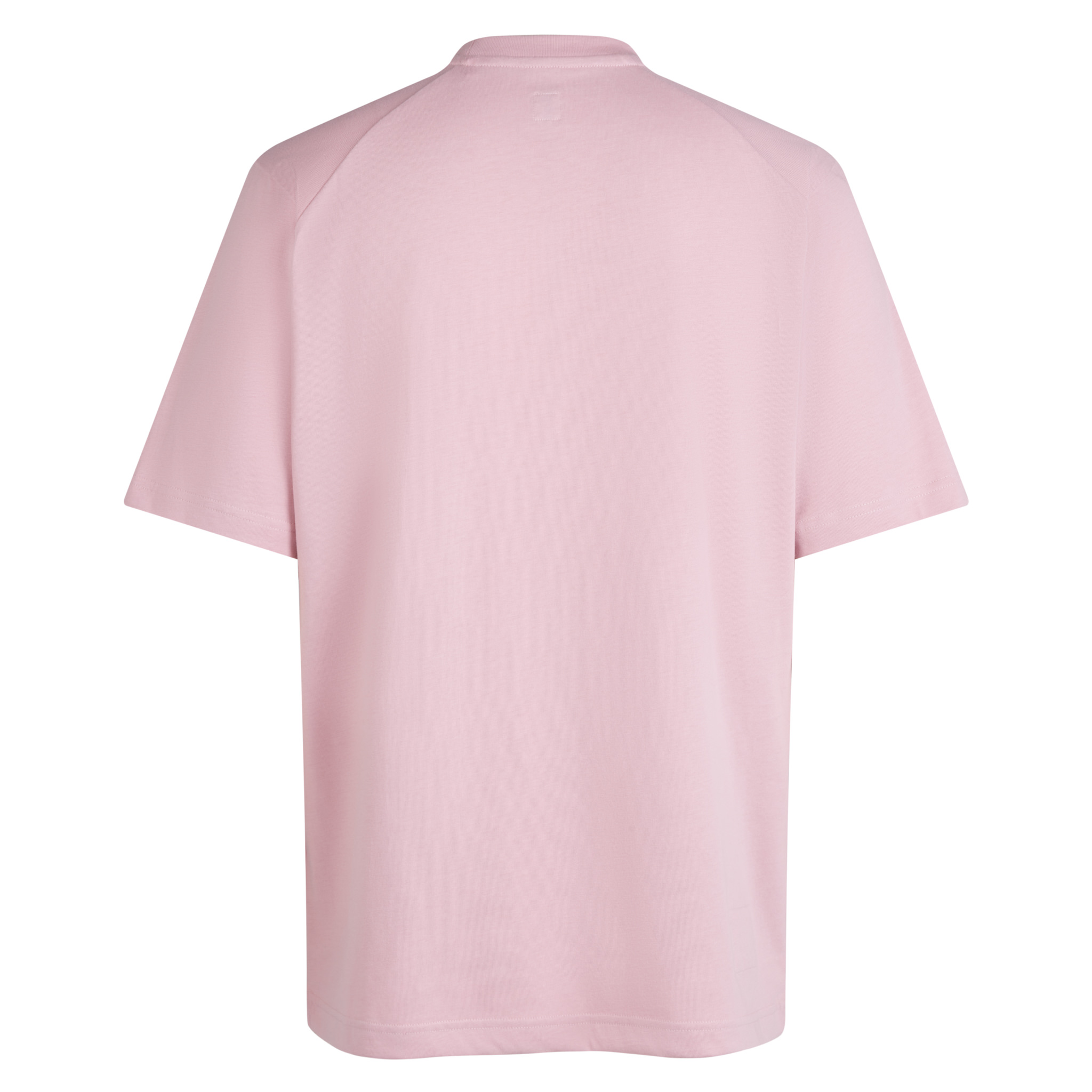 Men's Cotton T-Shirt - Large Logo II Blush Pink / Blush Pink