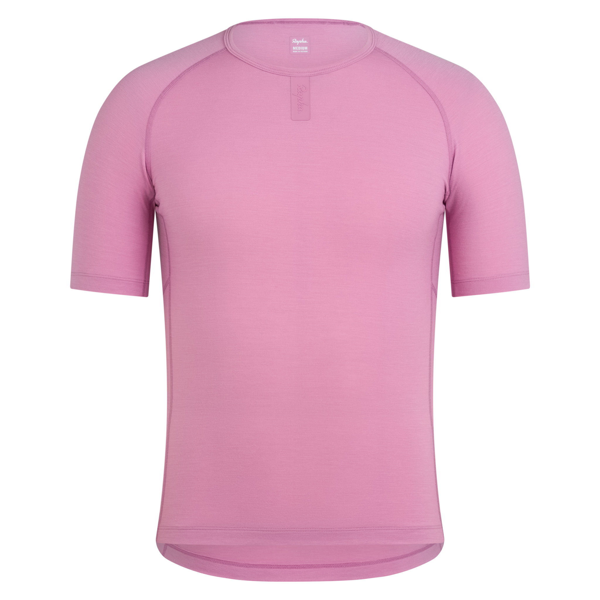 Men's Short Sleeve Merino Base Layer Dusty Mauve