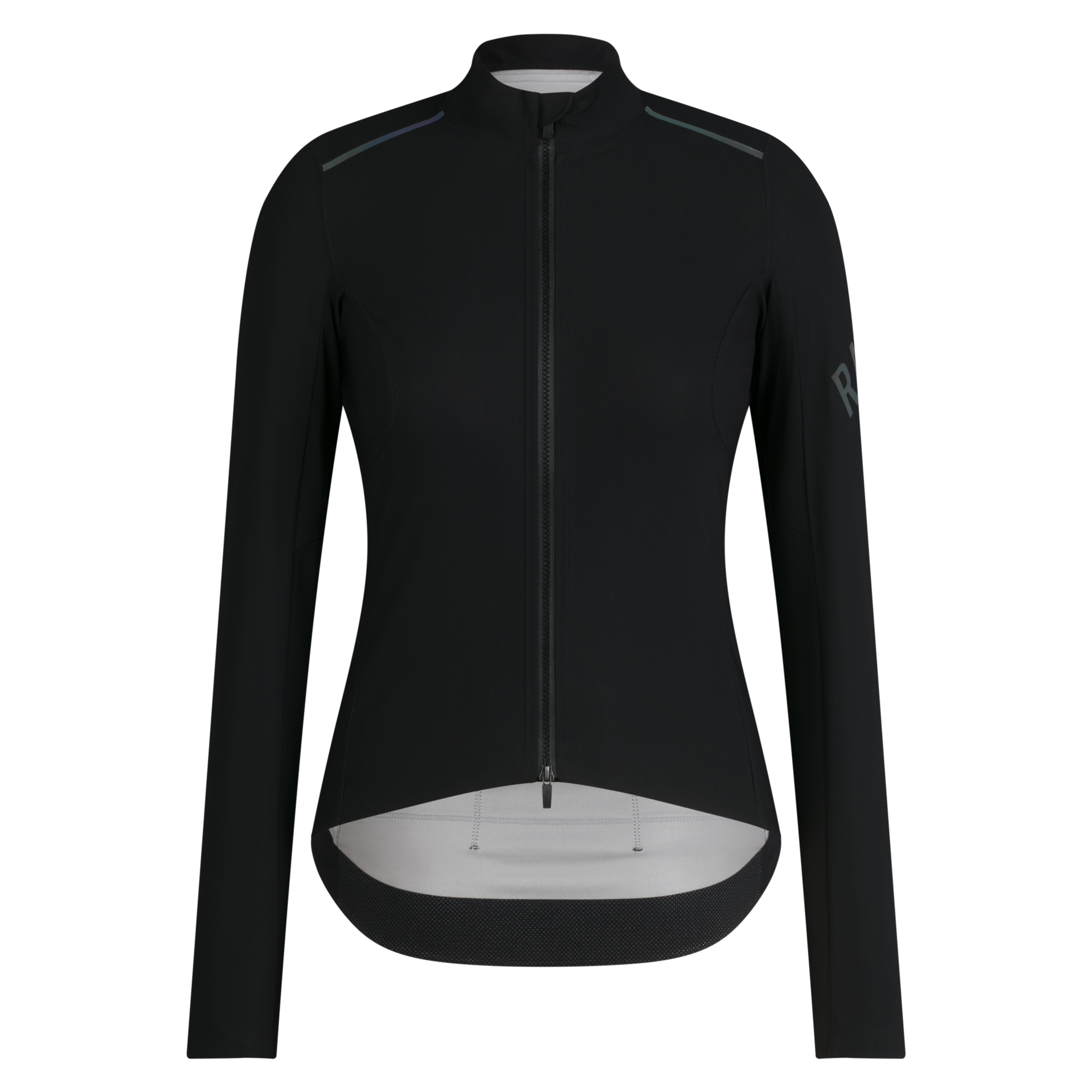 Women's Pro Team Long Sleeve Shadow Jersey Black/Rainbow Reflective