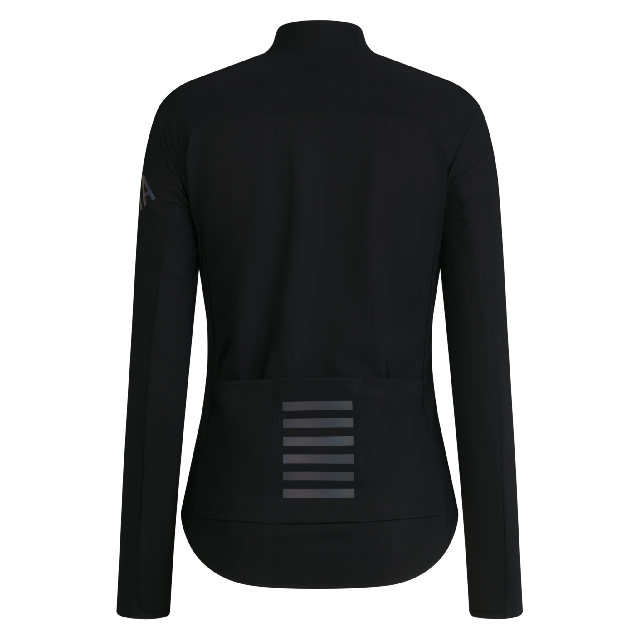 Women's Pro Team Long Sleeve Shadow Jersey Black/Rainbow Reflective