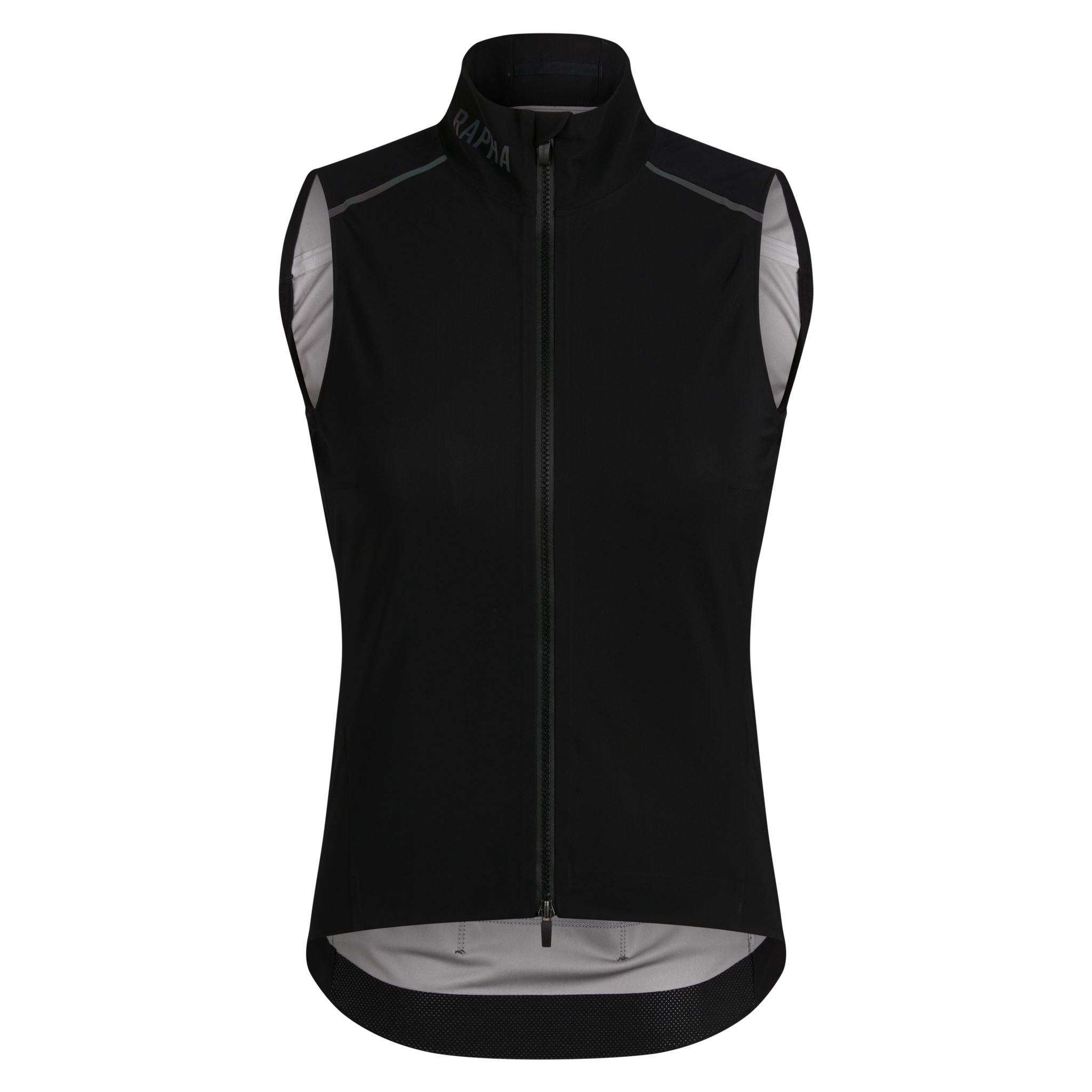Women's Pro Team Shadow Gilet Black/Silver Reflective