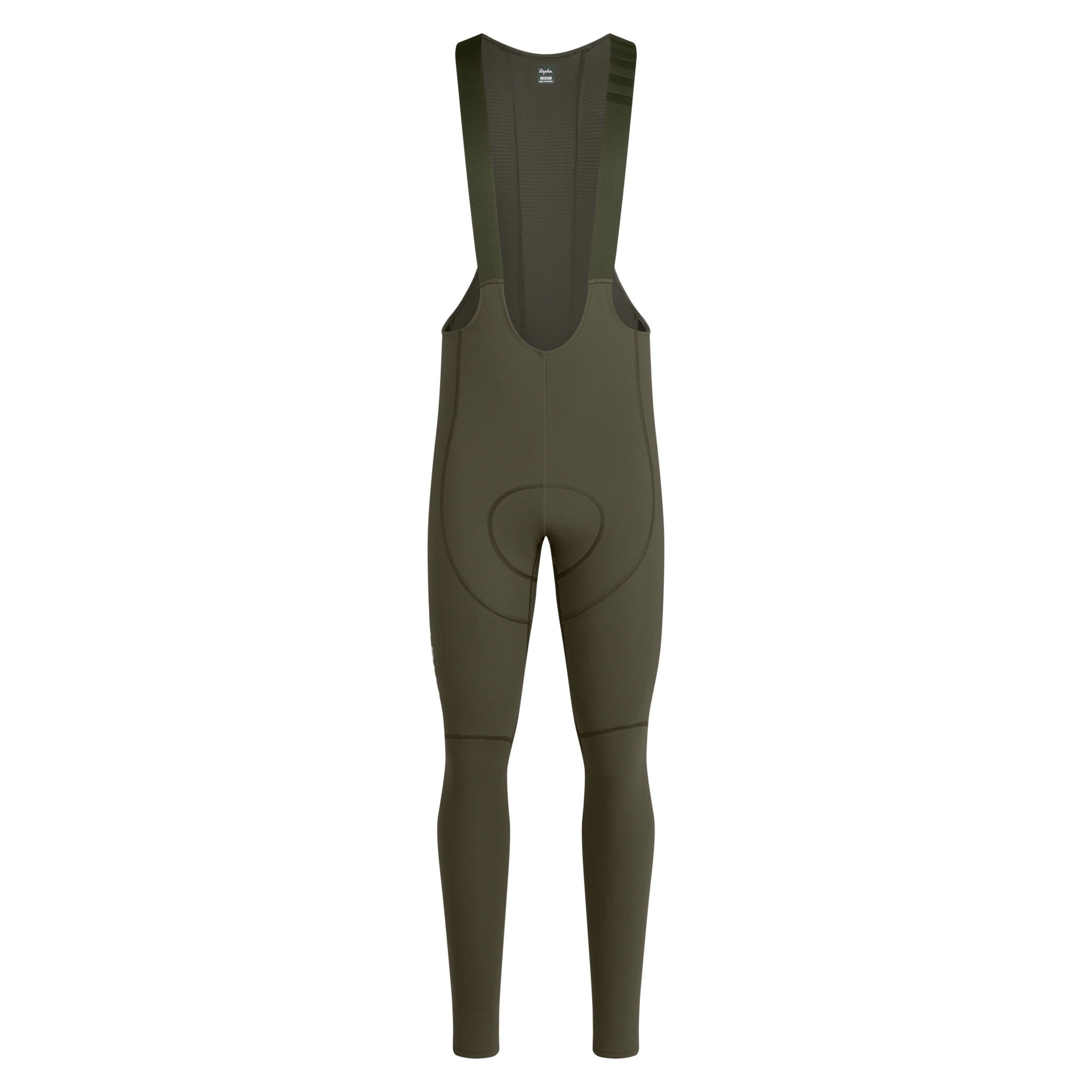 Men's Pro Team Winter Tights III Dark Green/White