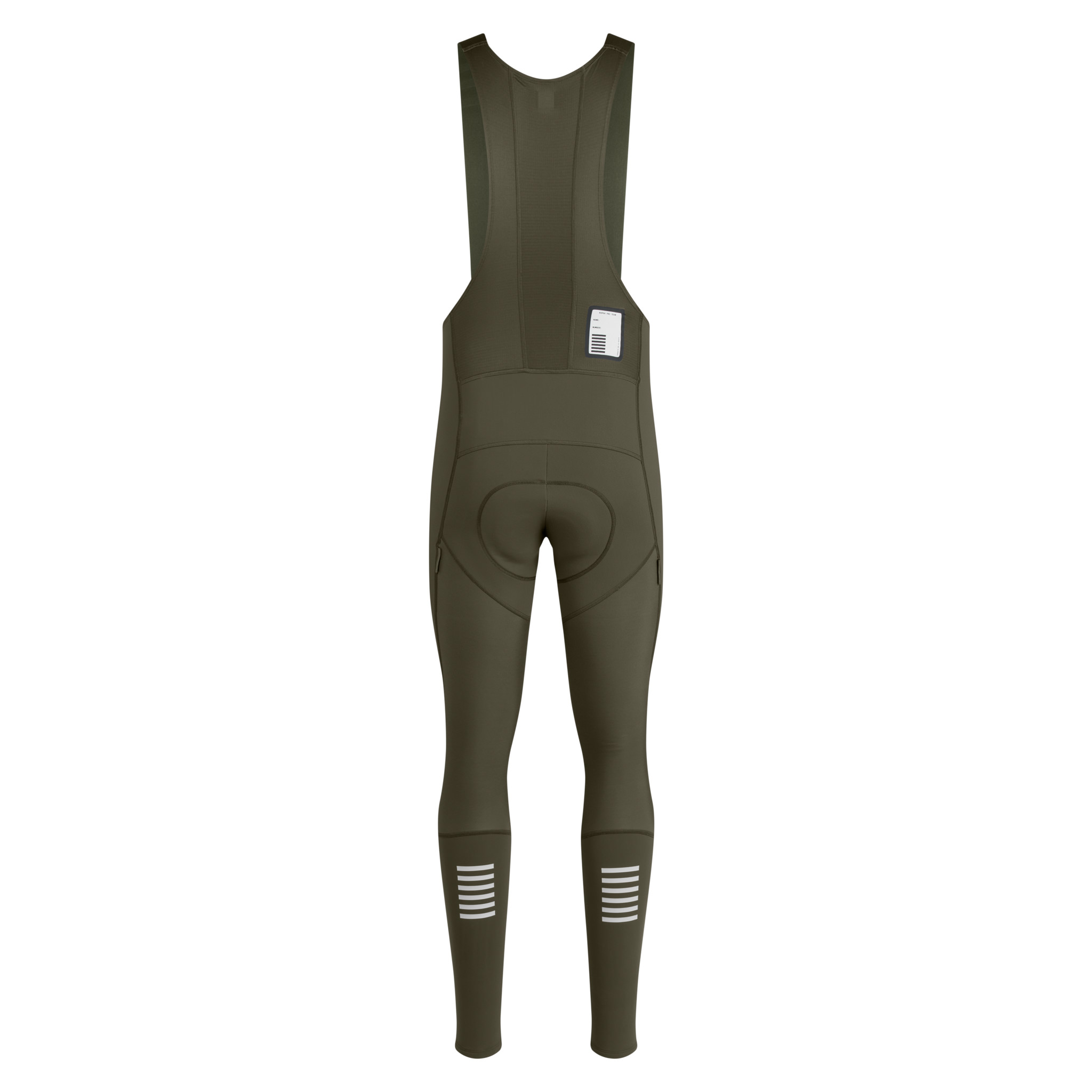 Men's Pro Team Winter Tights III Dark Green/White