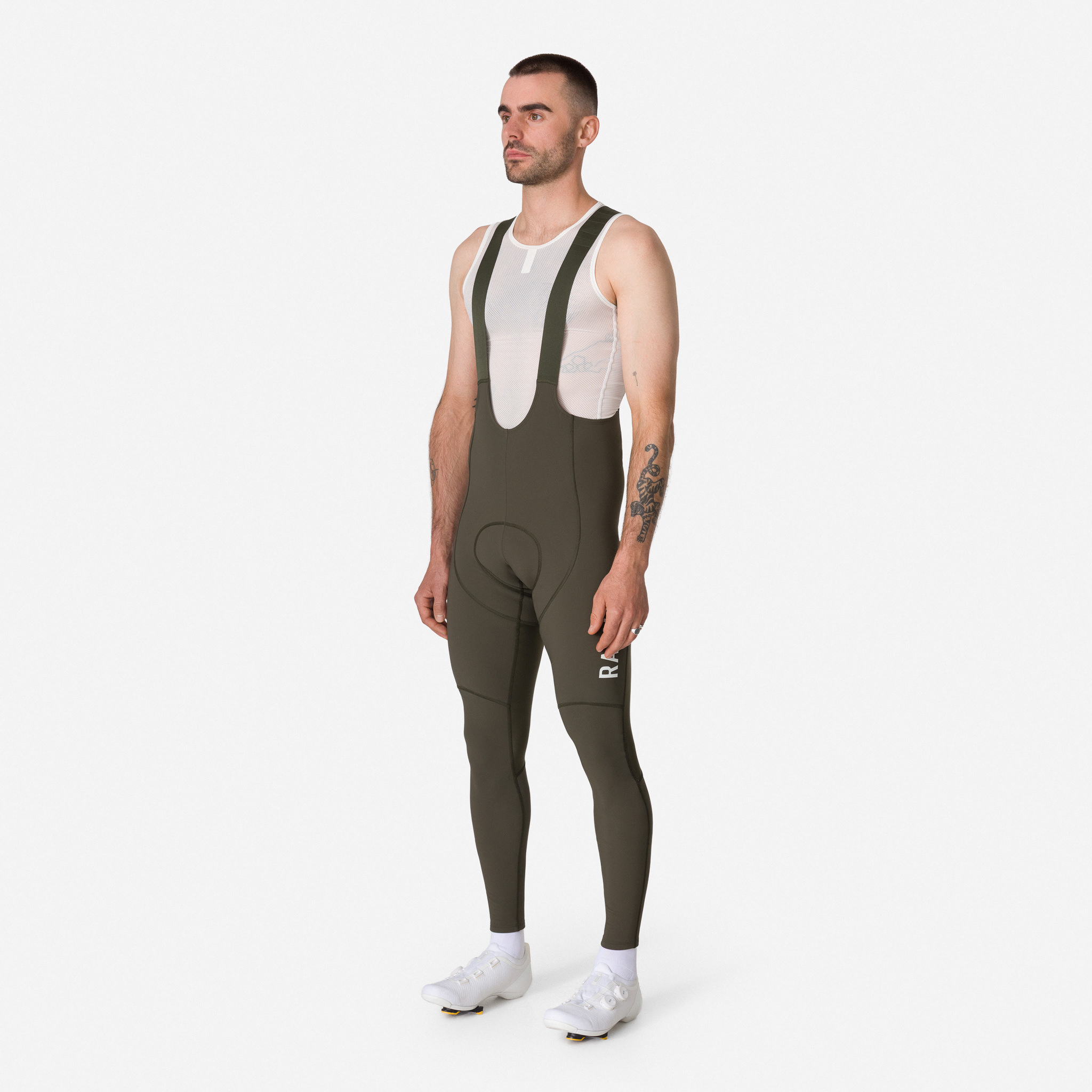 3786-Men-apos-s-Pro-Team-Winter-Tights-III-Dark-Green-White-6.jpg Men's Pro Team Winter Tights III Dark Green/White