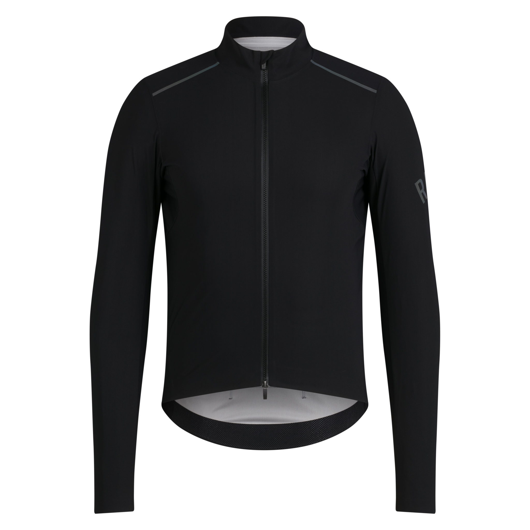 Men's Pro Team Long Sleeve Shadow Jersey Black/Rainbow Reflective