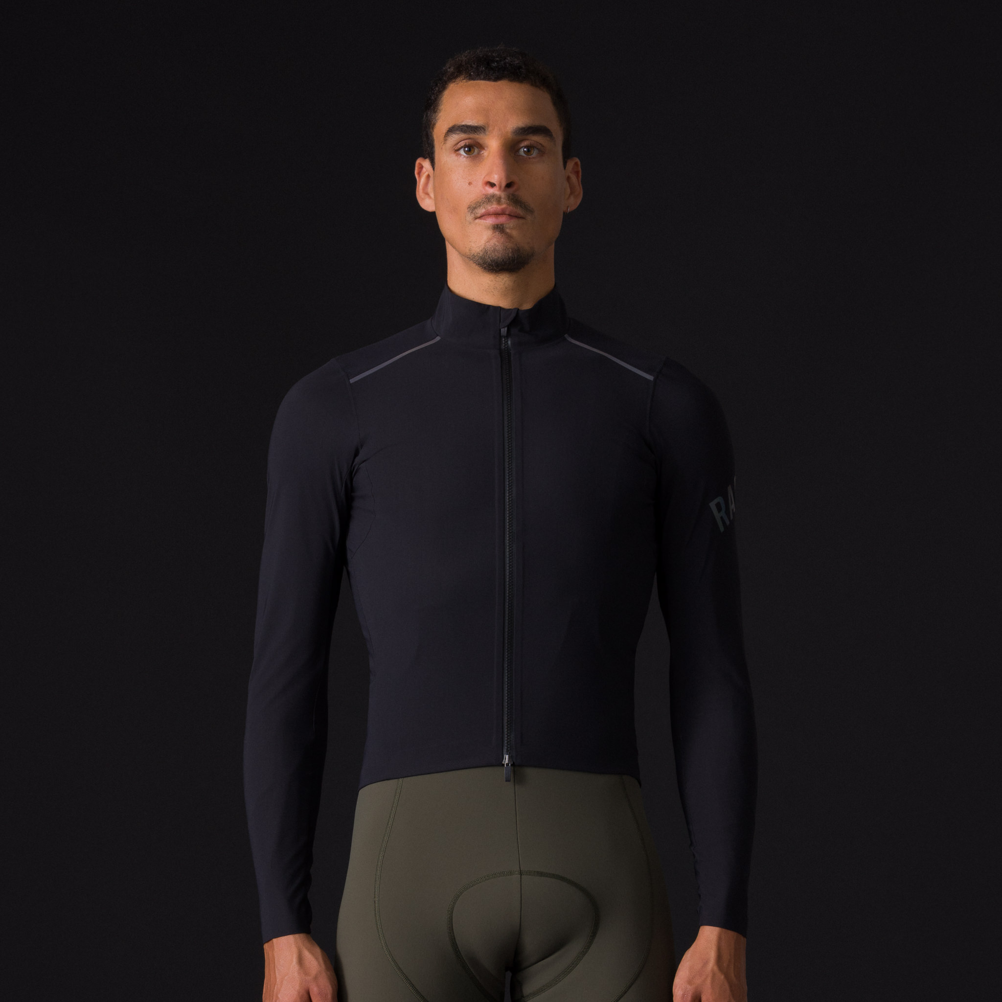 3793-Men-apos-s-Pro-Team-Long-Sleeve-Shadow-Jersey-Black-Rainbow-Reflective-3.jpg Men's Pro Team Long Sleeve Shadow Jersey Black/Rainbow Reflective