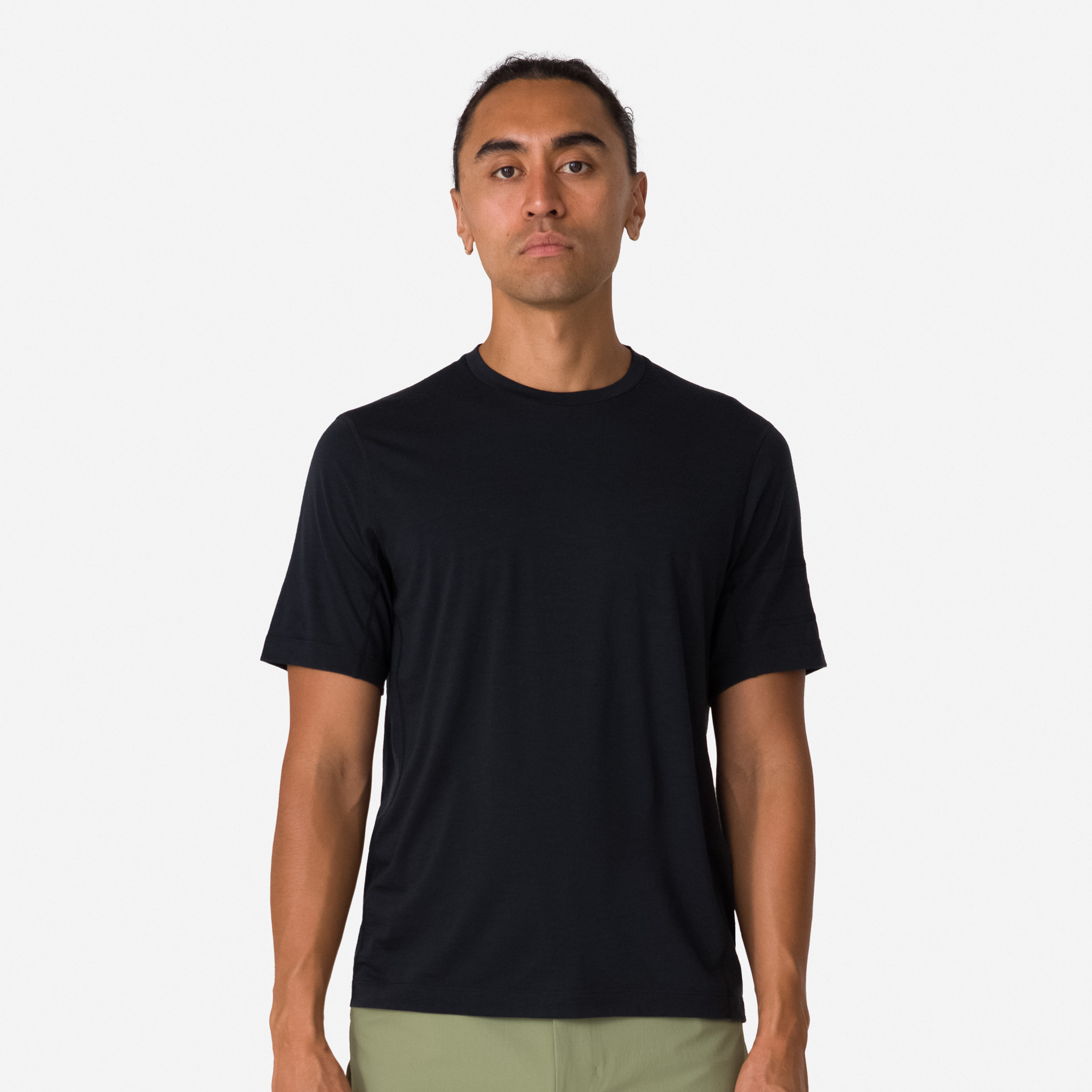 Men's Merino T-Shirt Black/Black