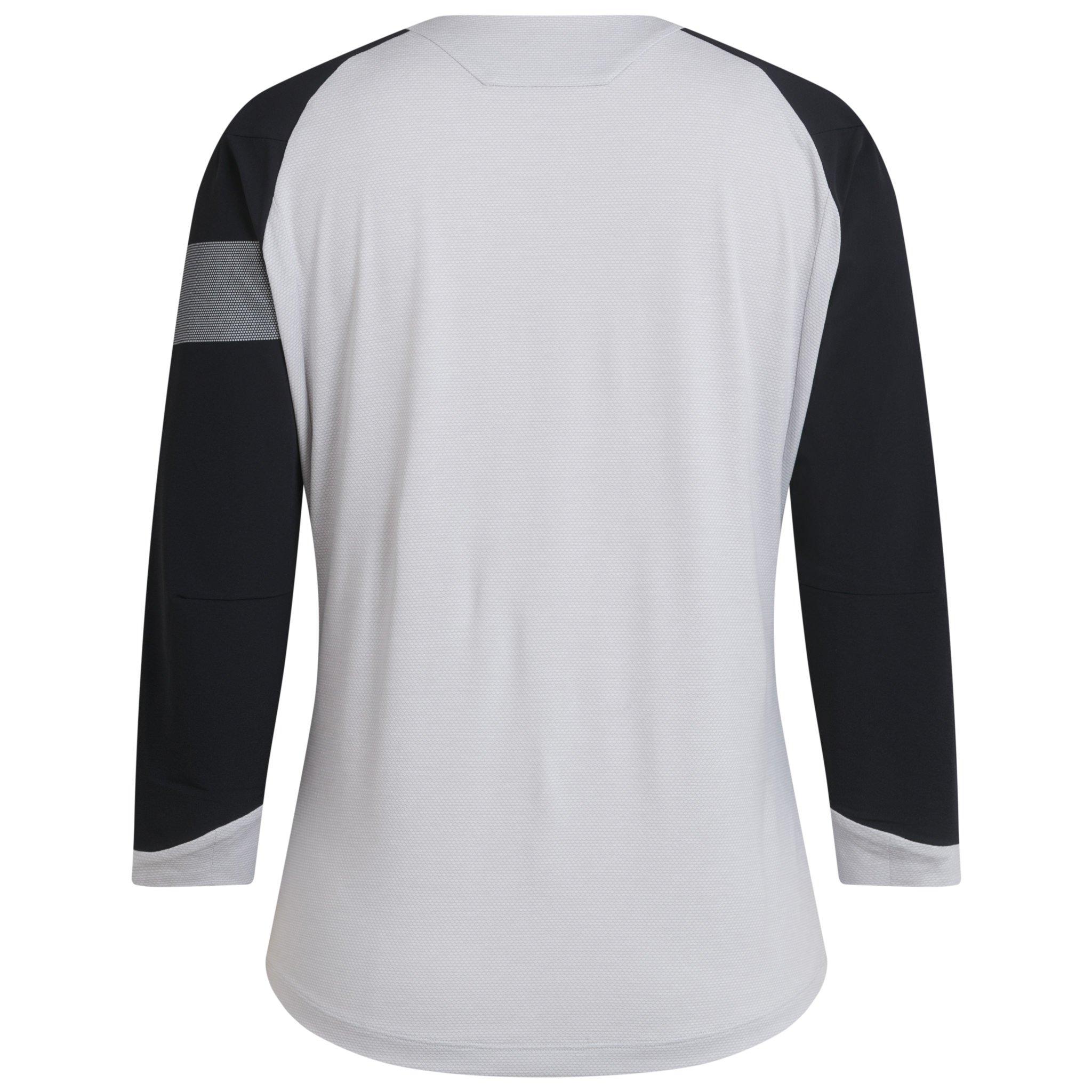3842-Women-apos-s-Trail-3-4-Sleeve-Jersey-Light-Grey-Black-2.jpg Women's Trail 3/4 Sleeve Jersey Light Grey/Black