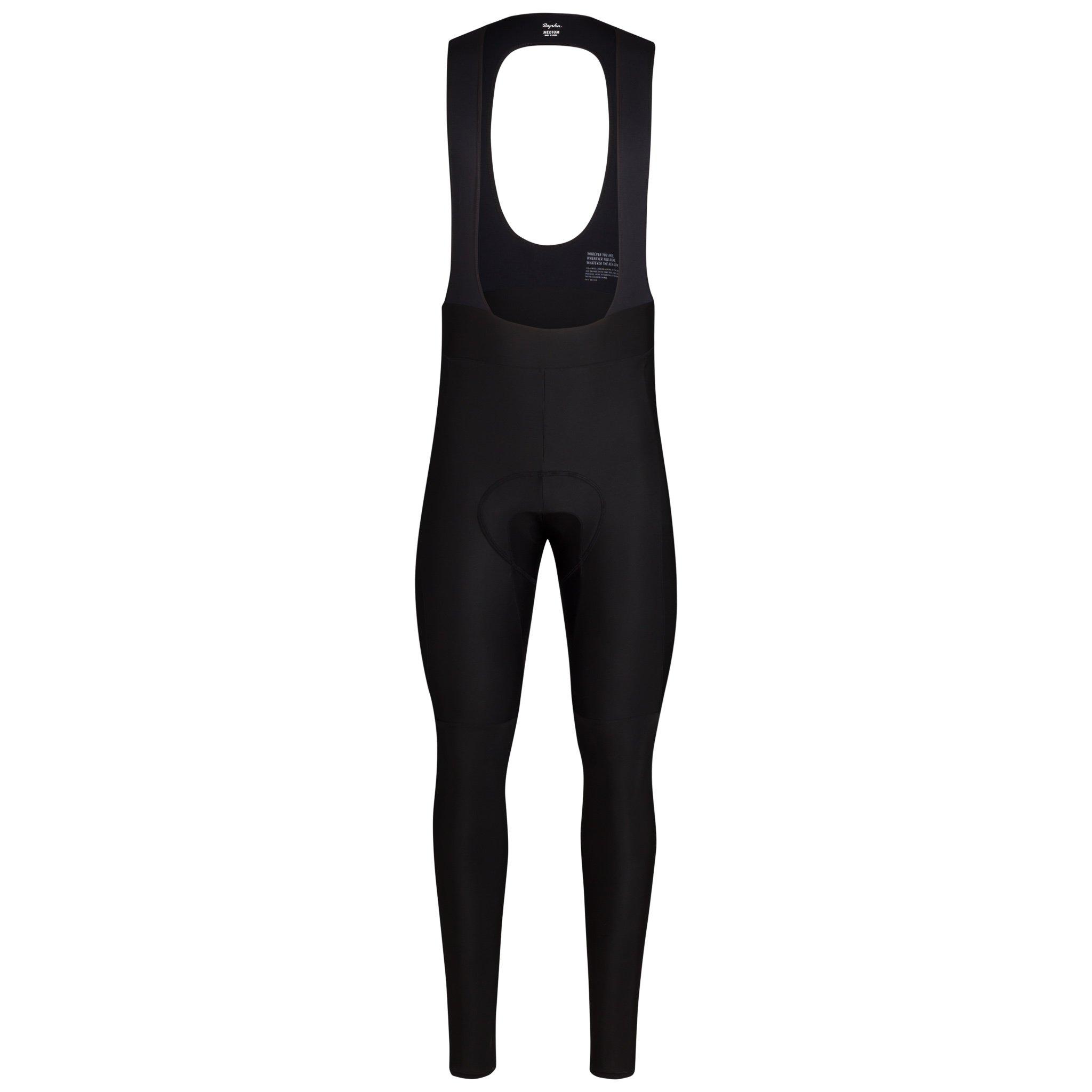 Men's Core Winter Tights With Pad Black