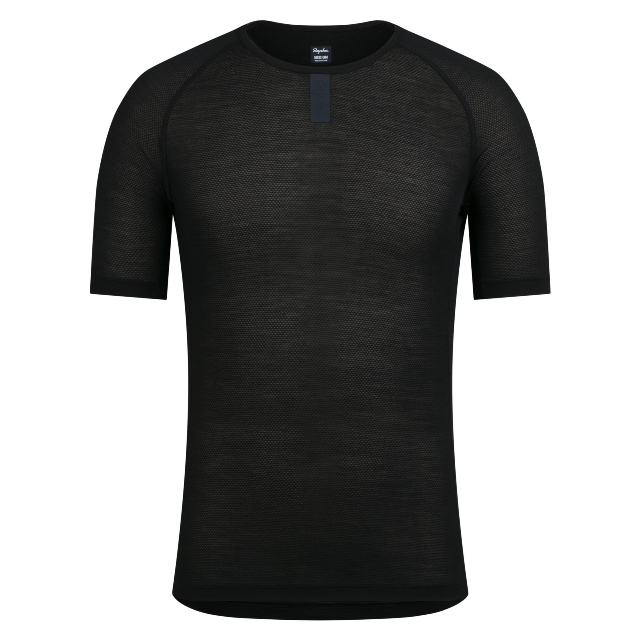 Men's Merino Lightweight Base Layer - Short Sleeve Black / Black