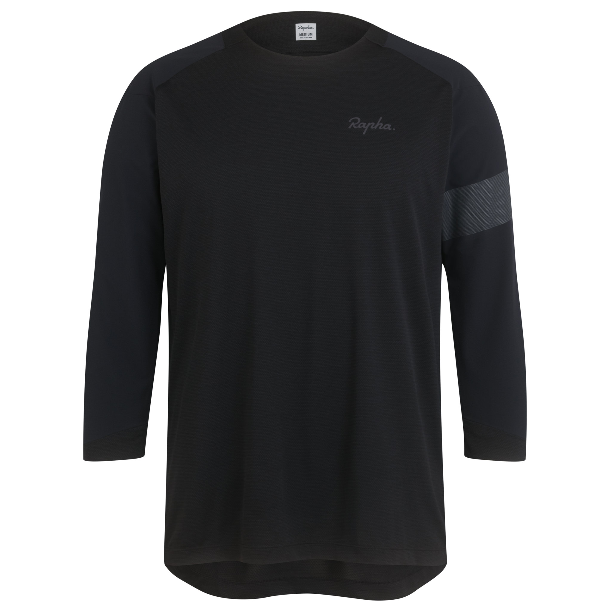 Men's Trail 3/4 Sleeve Jersey Black/Black