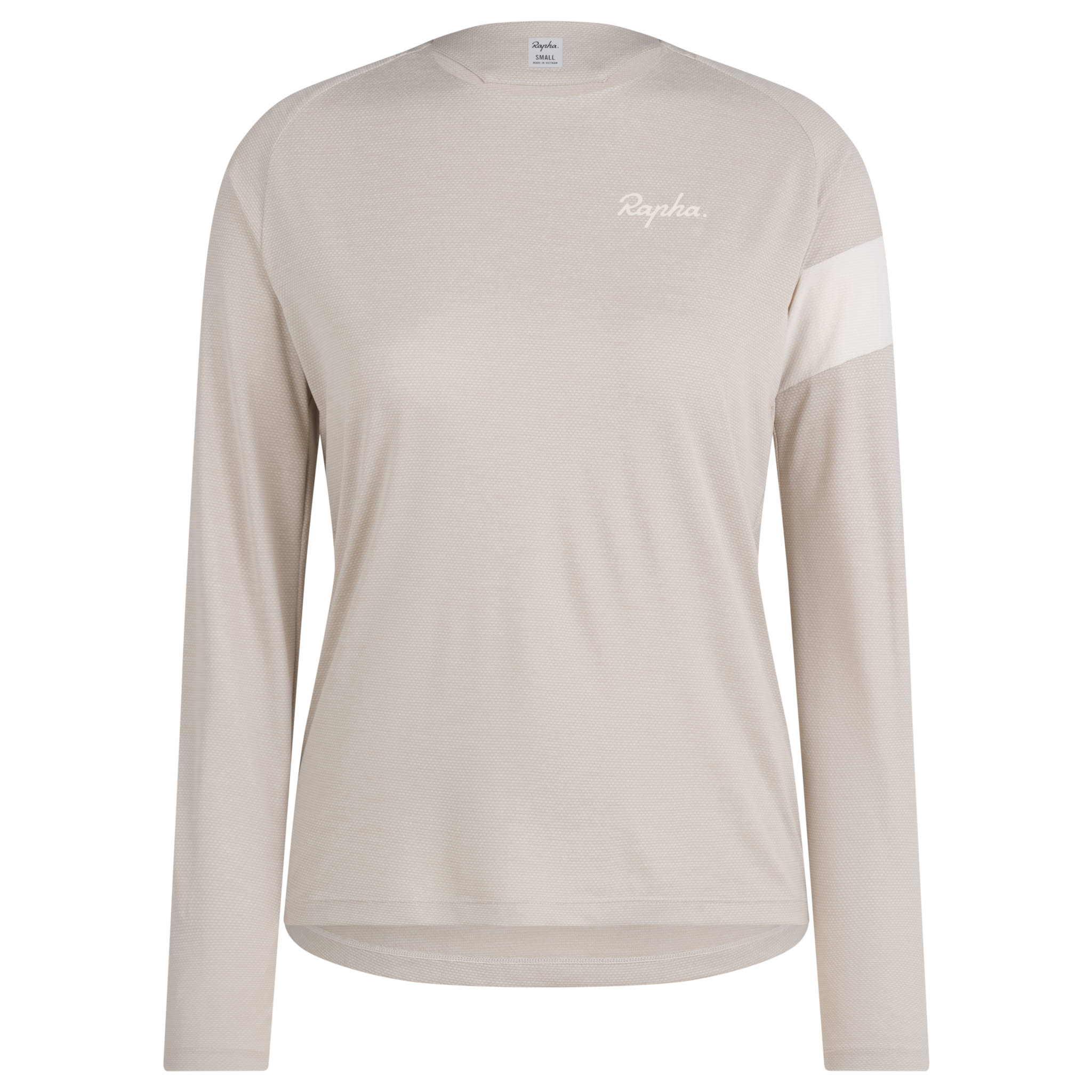 Women's Trail Long Sleeve Technical T-shirt Silver/Off-White