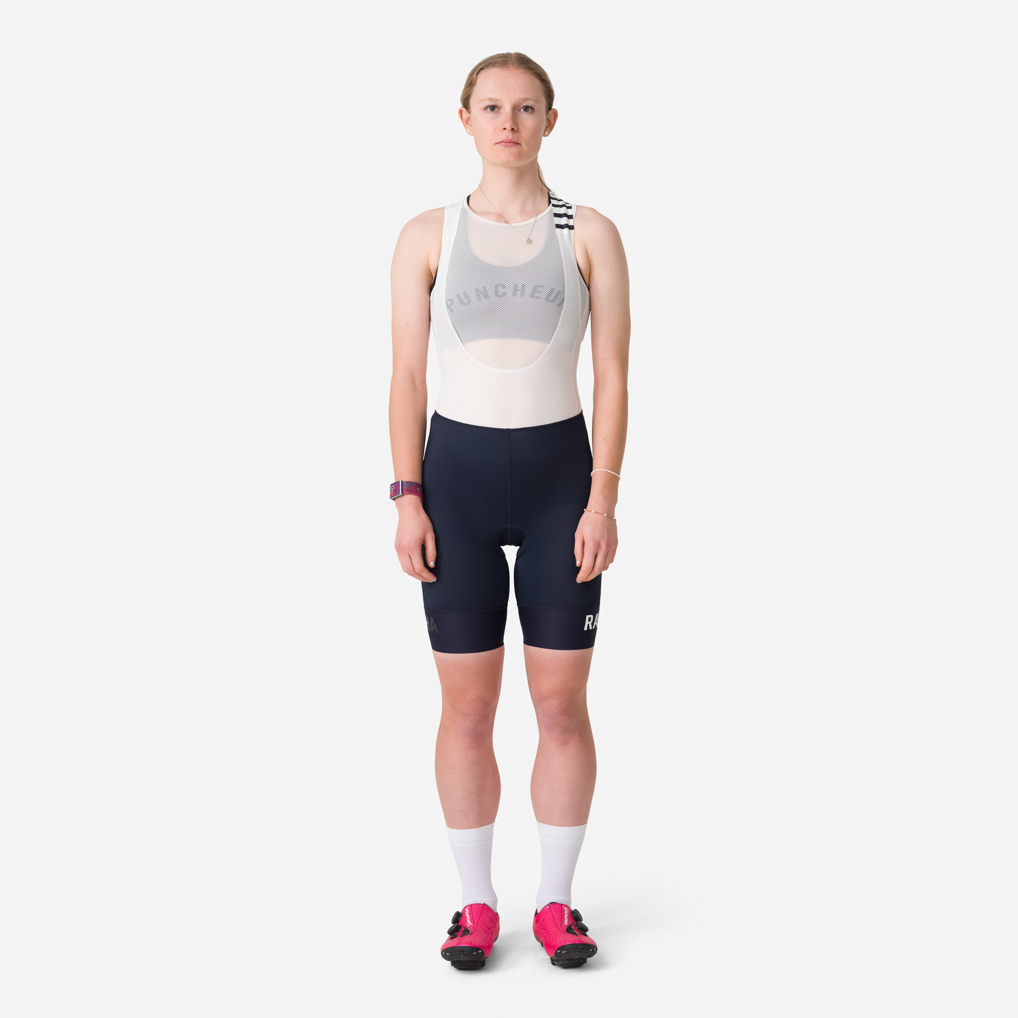 4027-Women-apos-s-Pro-Team-Bib-Shorts-Short-Dark-Navy-White-3.jpg Women's Pro Team Bib Shorts - Short Dark Navy/White