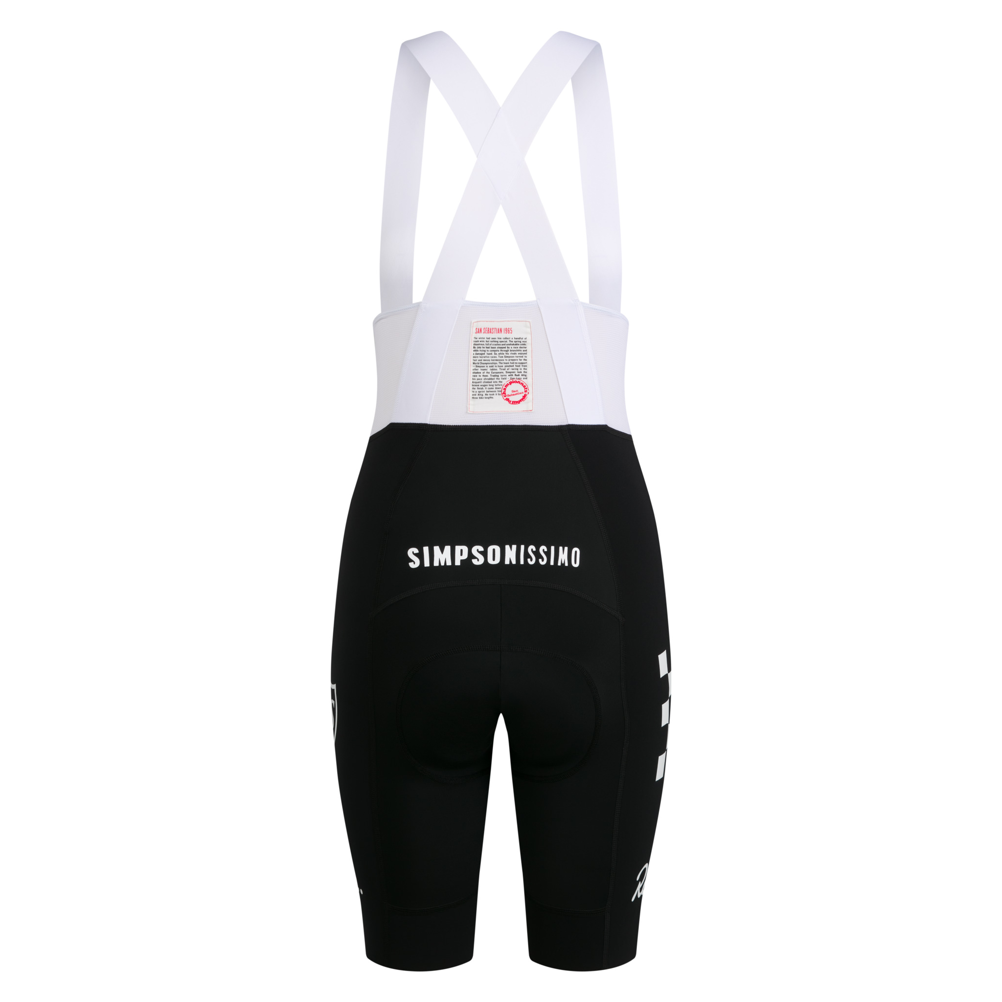 Tom Simpson Women's Pro Team Bib Shorts III - Reg Multicolour