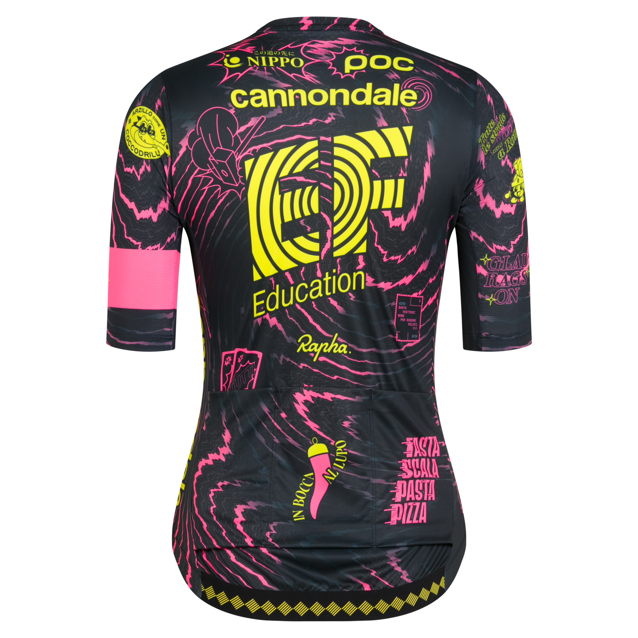 EF Education - Cannondale Women's Pro Team Training Jersey - Switch-out Multicolour