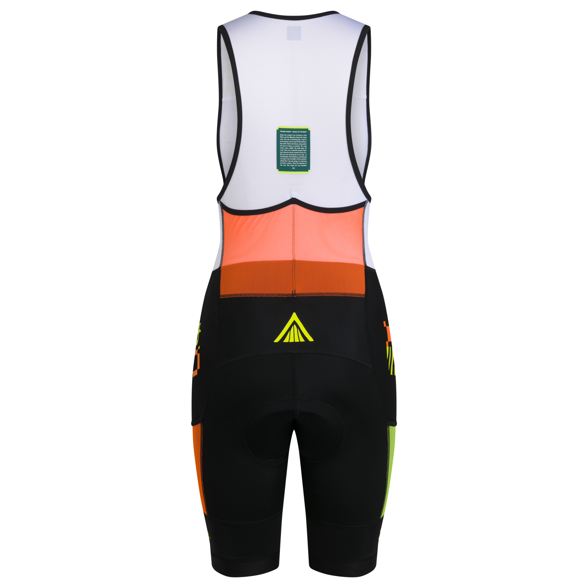 Amani Women's Pro Team Training Cargo Bib Shorts Multicolour