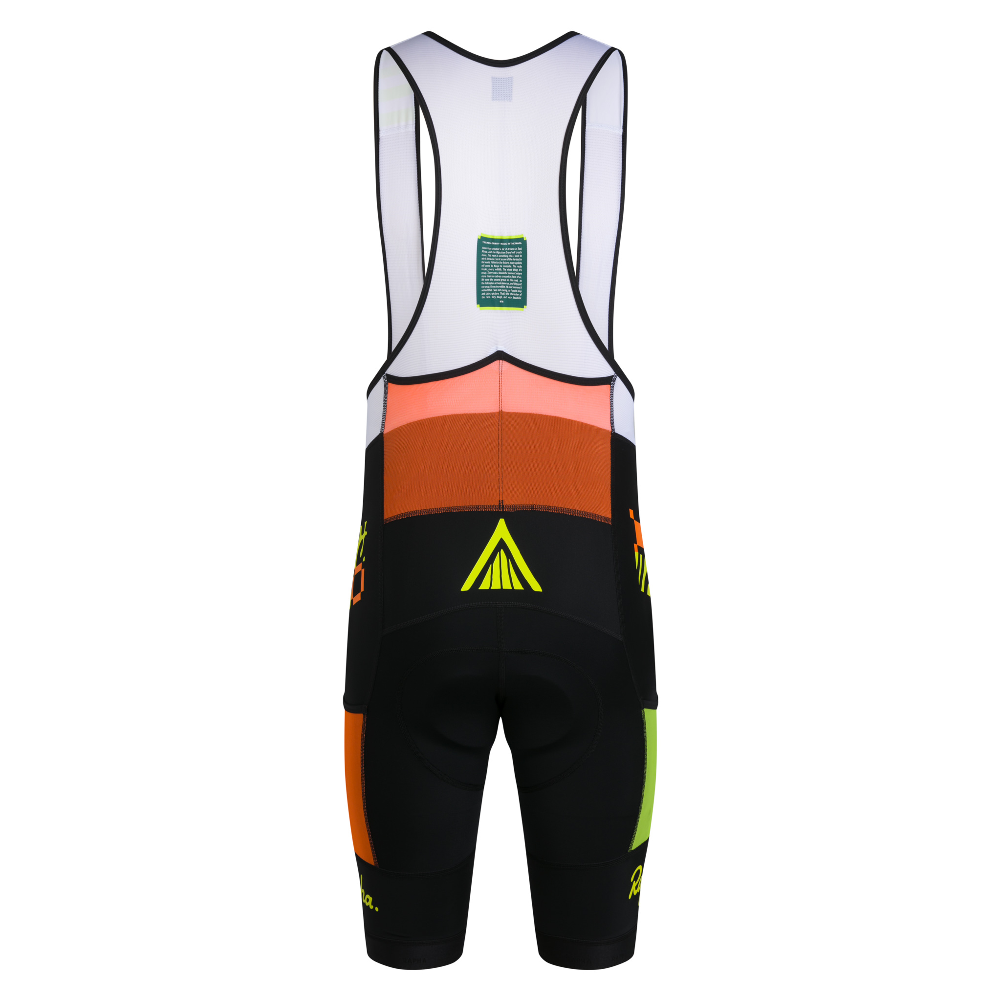 Amani Men's Pro Team Training Cargo Bib Shorts Multicolour