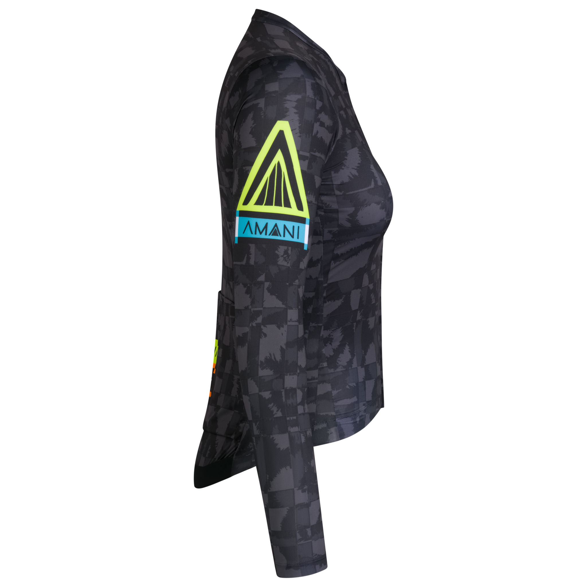 4241-Amani-Women-apos-s-Pro-Team-Long-Sleeve-Lightweight-Jersey-Multicolour-4.jpg Amani Women's Pro Team Long Sleeve Lightweight Jersey Multicolour