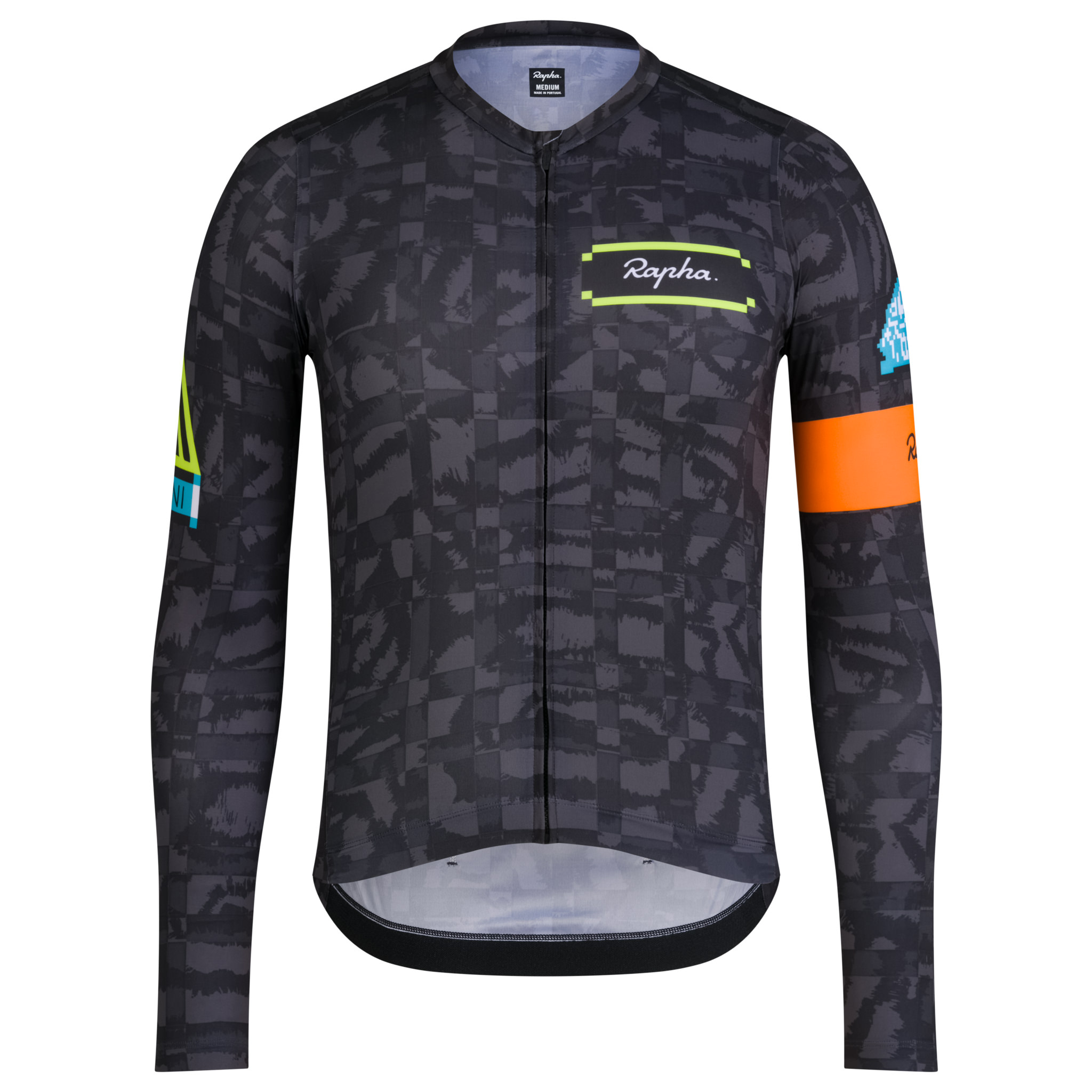 Amani Men's Pro Team Long Sleeve Lightweight Jersey Multicolour