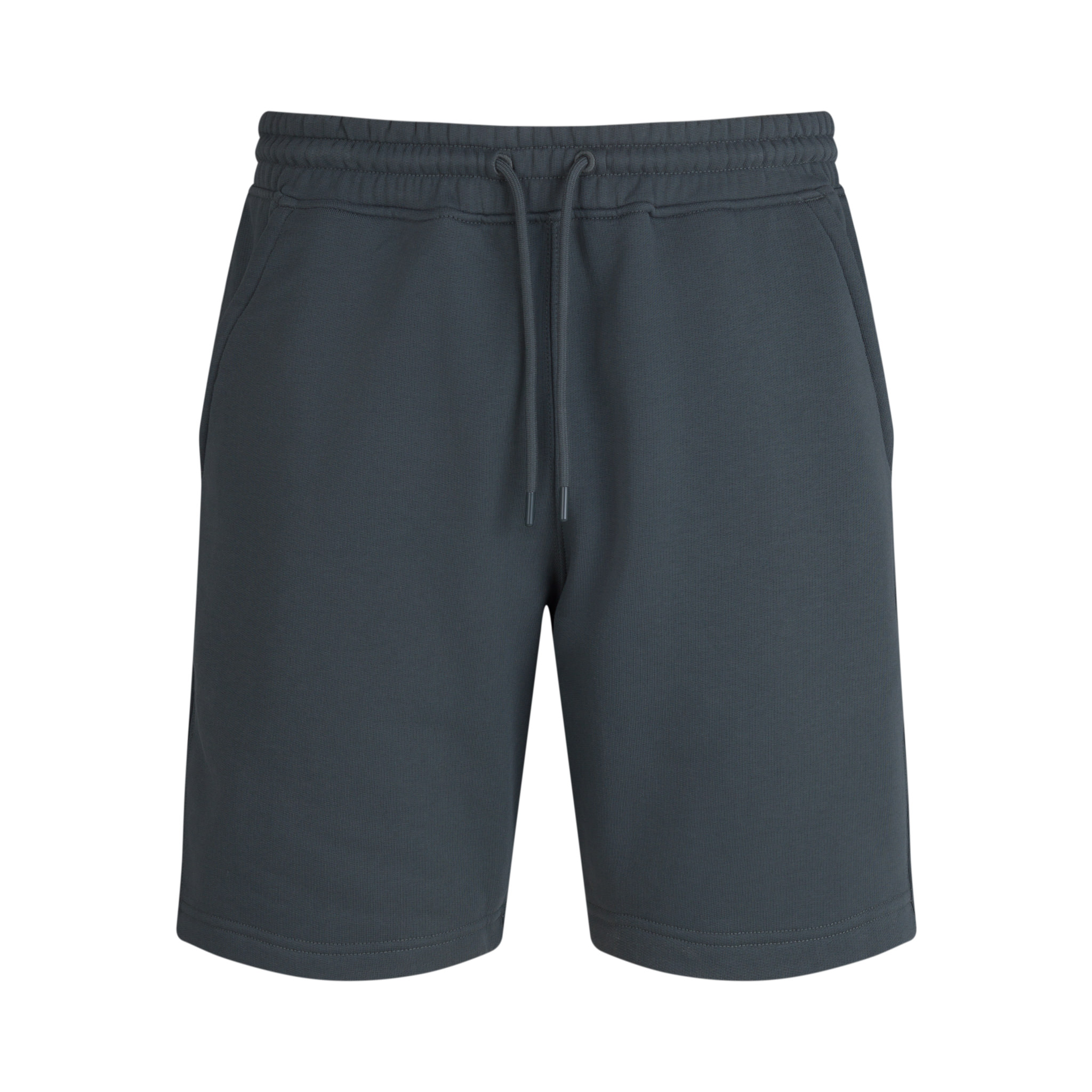 Men's Cotton Sweatshort II Green Grey / White