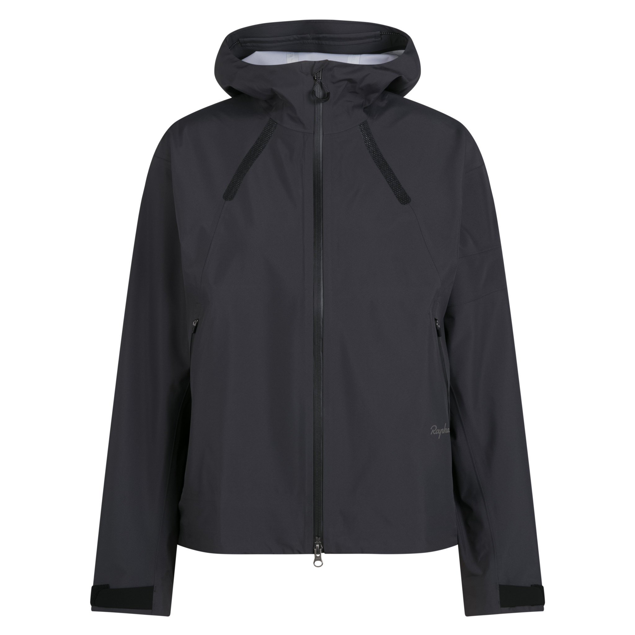 Women's Rain Jacket Black/Carbon Grey