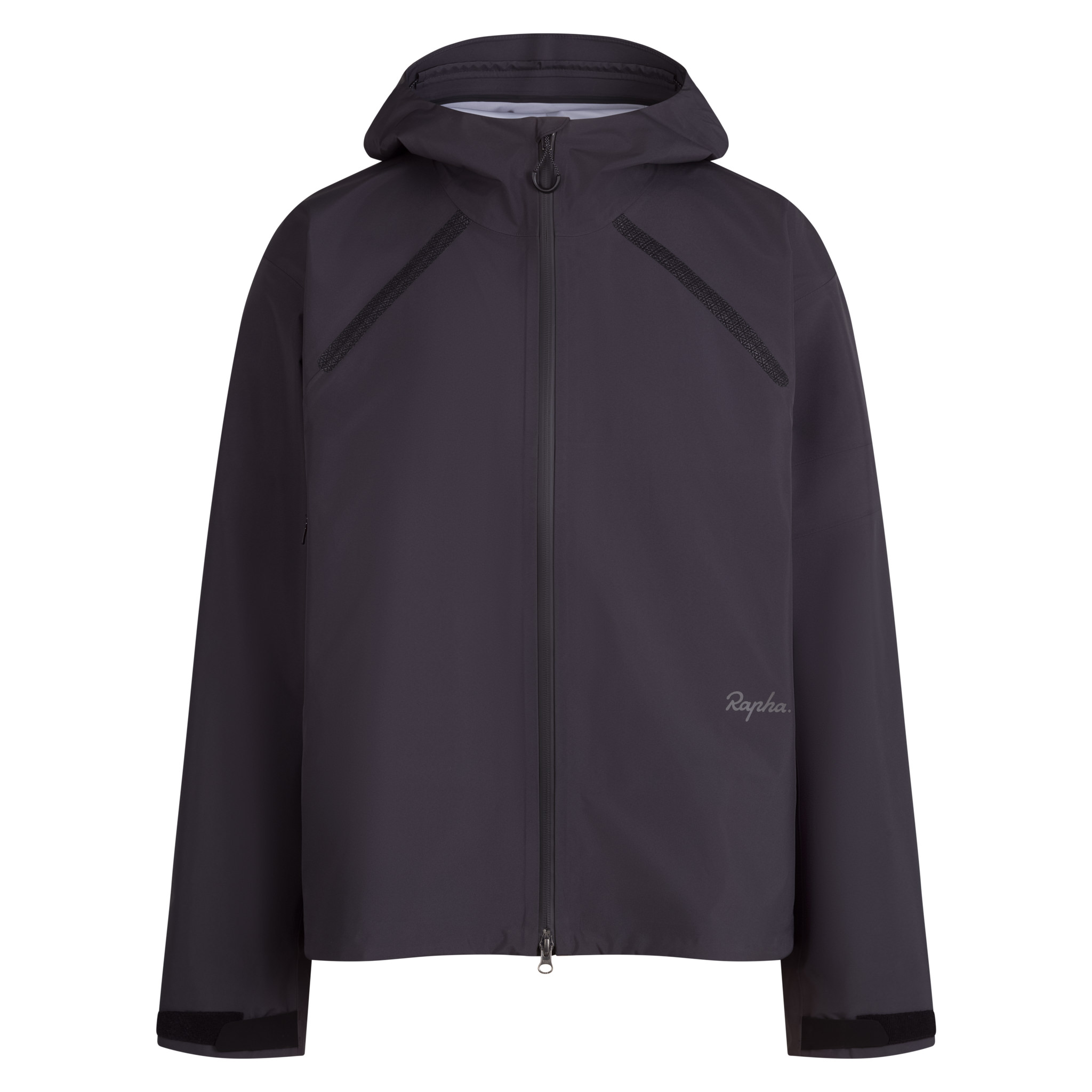 Men's Rain Jacket Black/Carbon Grey