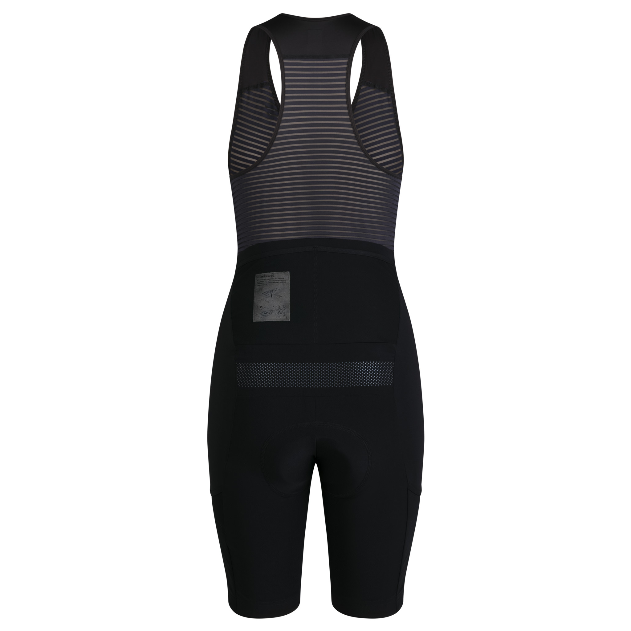 Women's Brevet Lightweight Cargo Bib Shorts Black/Grey