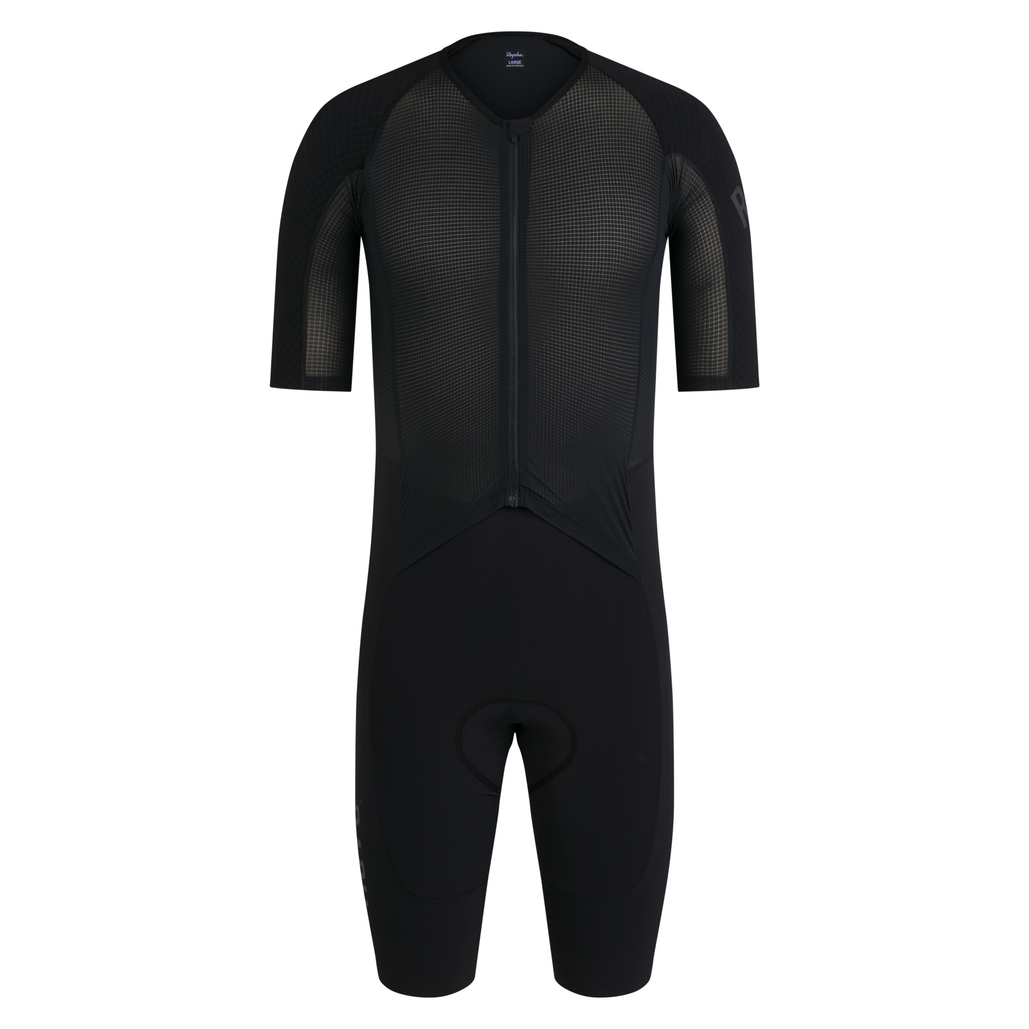Men's Pro Team Summer Roadsuit Black/Grey