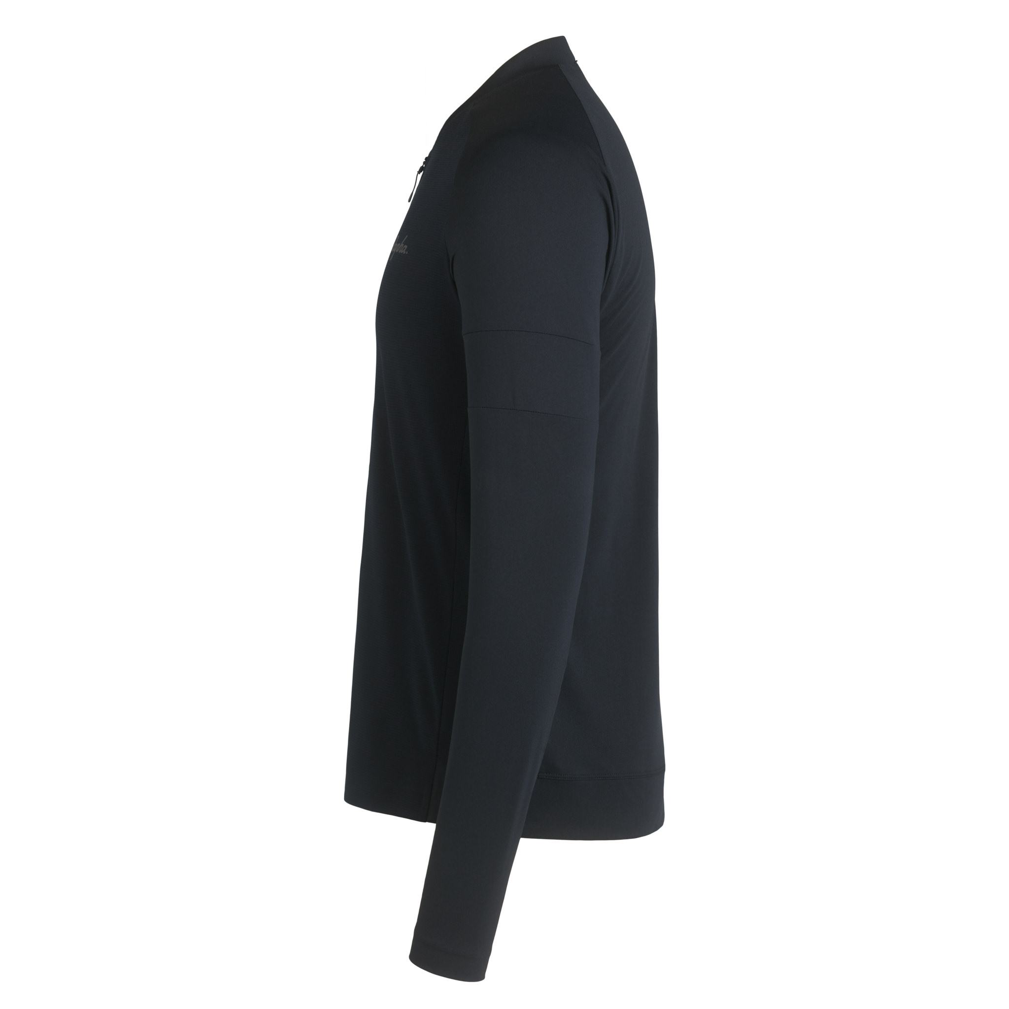 4628-Men-apos-s-Explore-Long-Sleeve-Zip-Neck-Tech-T-shirt-Black-Black-5.jpg Men's Explore Long Sleeve Zip Neck Tech T-shirt Black/Black