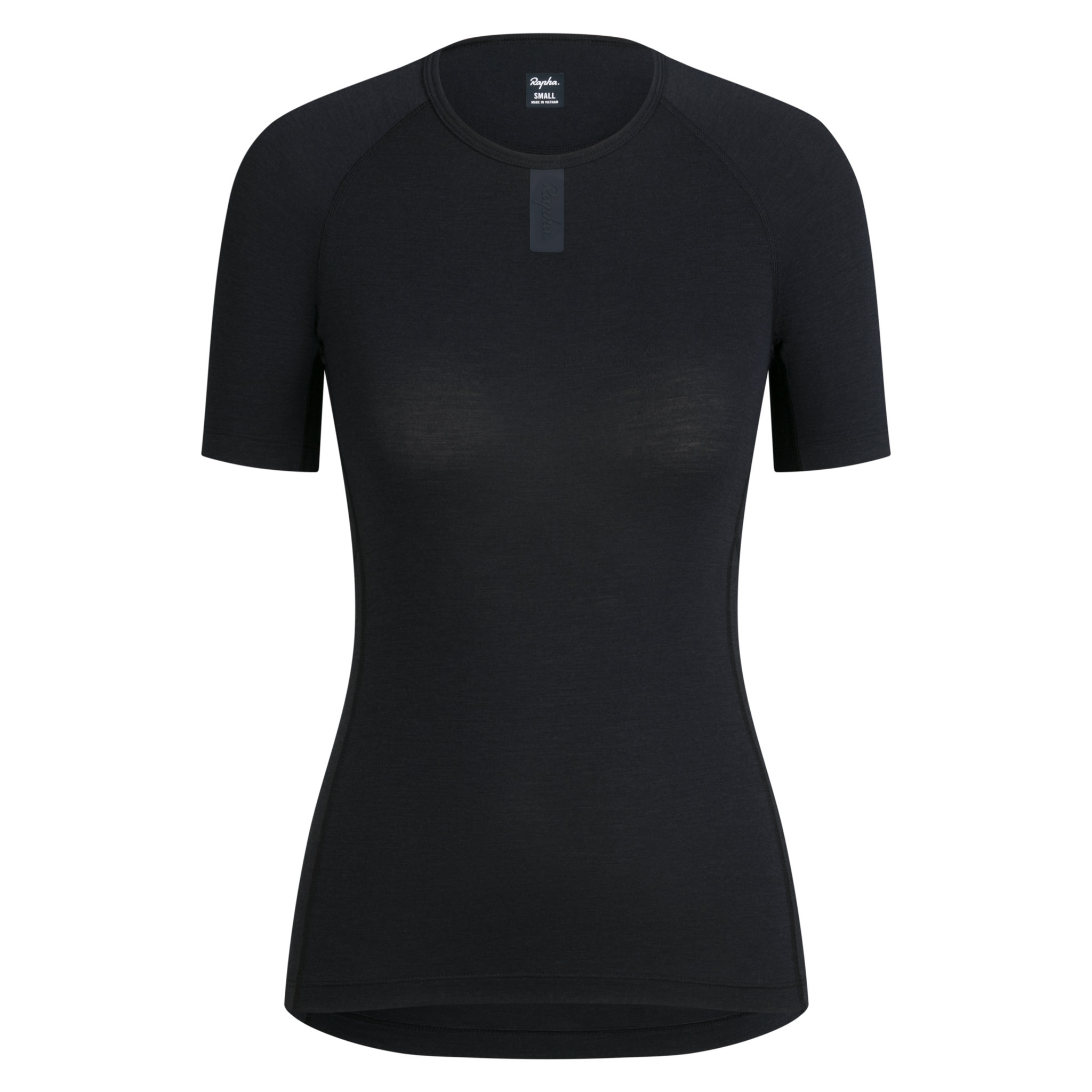 Women's Merino Base Layer - Short Sleeve Black/Black
