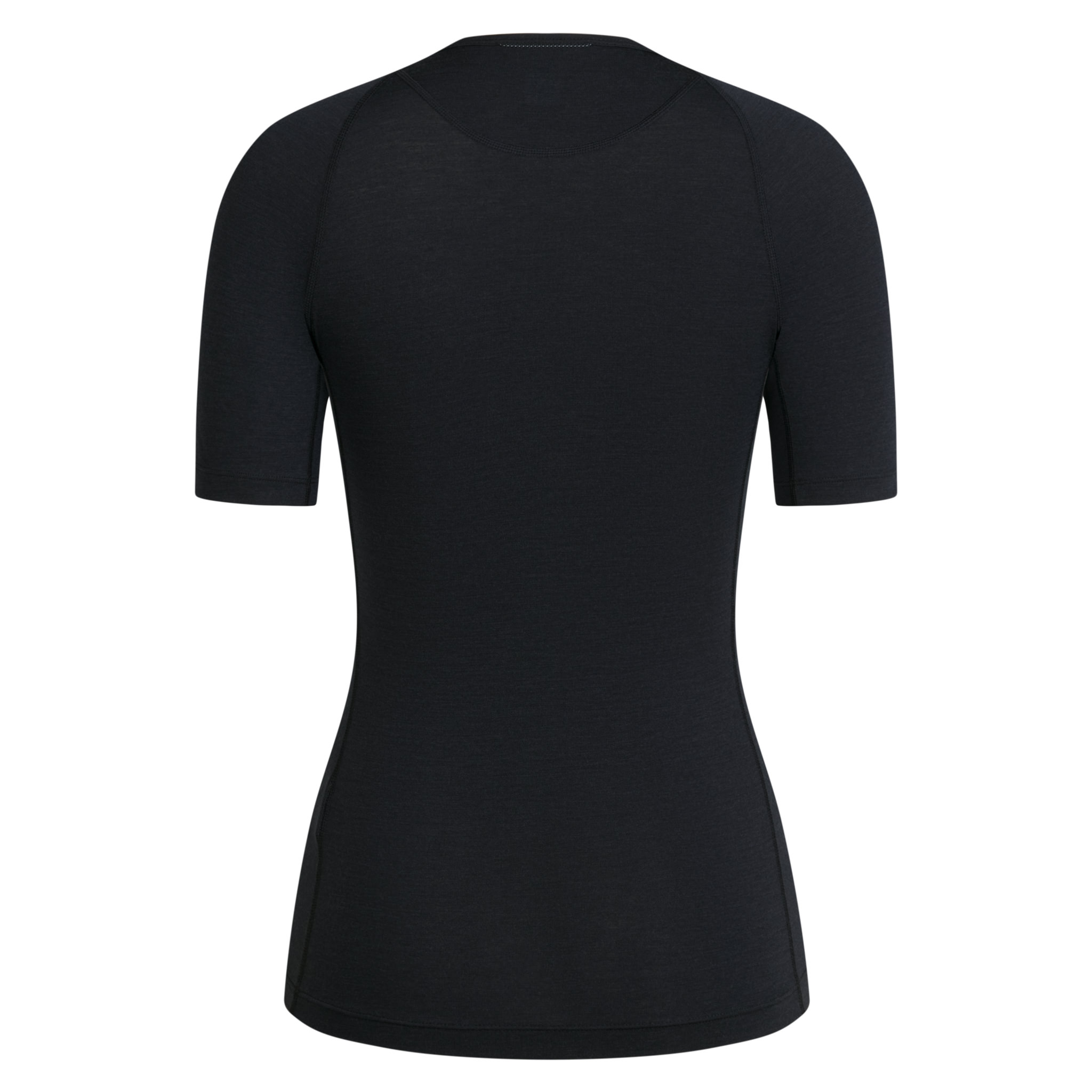 Women's Merino Base Layer - Short Sleeve Black/Black