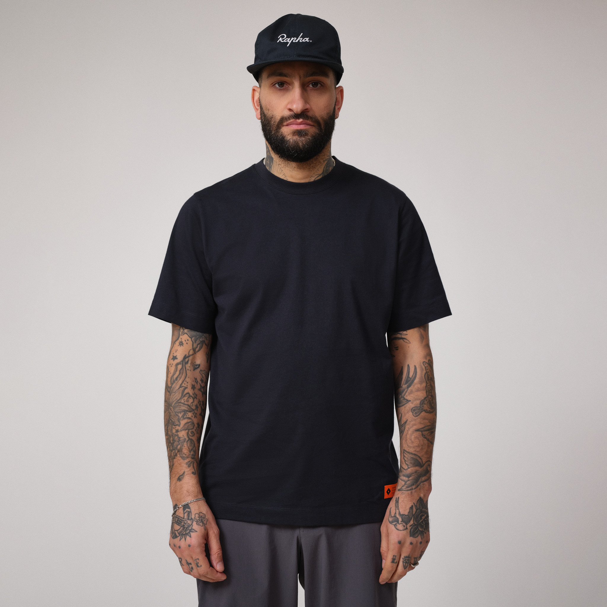 4769-Trail-6-Panel-Cap-Black-Light-Grey-4.jpg Trail 6 - Panel Cap Black/Light Grey