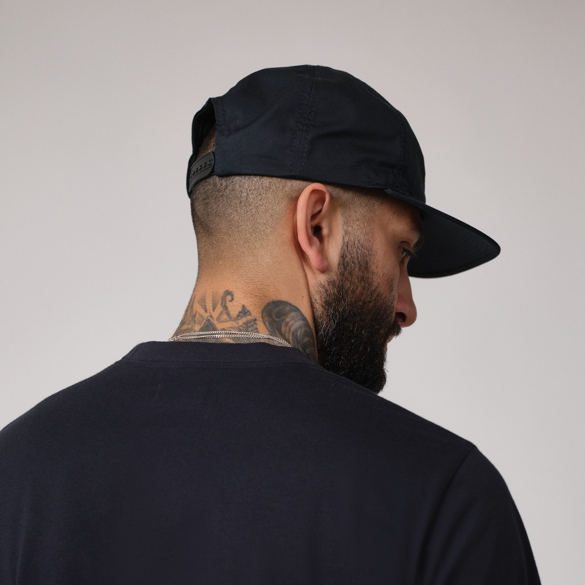4769-Trail-6-Panel-Cap-Black-Light-Grey-6.jpg Trail 6 - Panel Cap Black/Light Grey