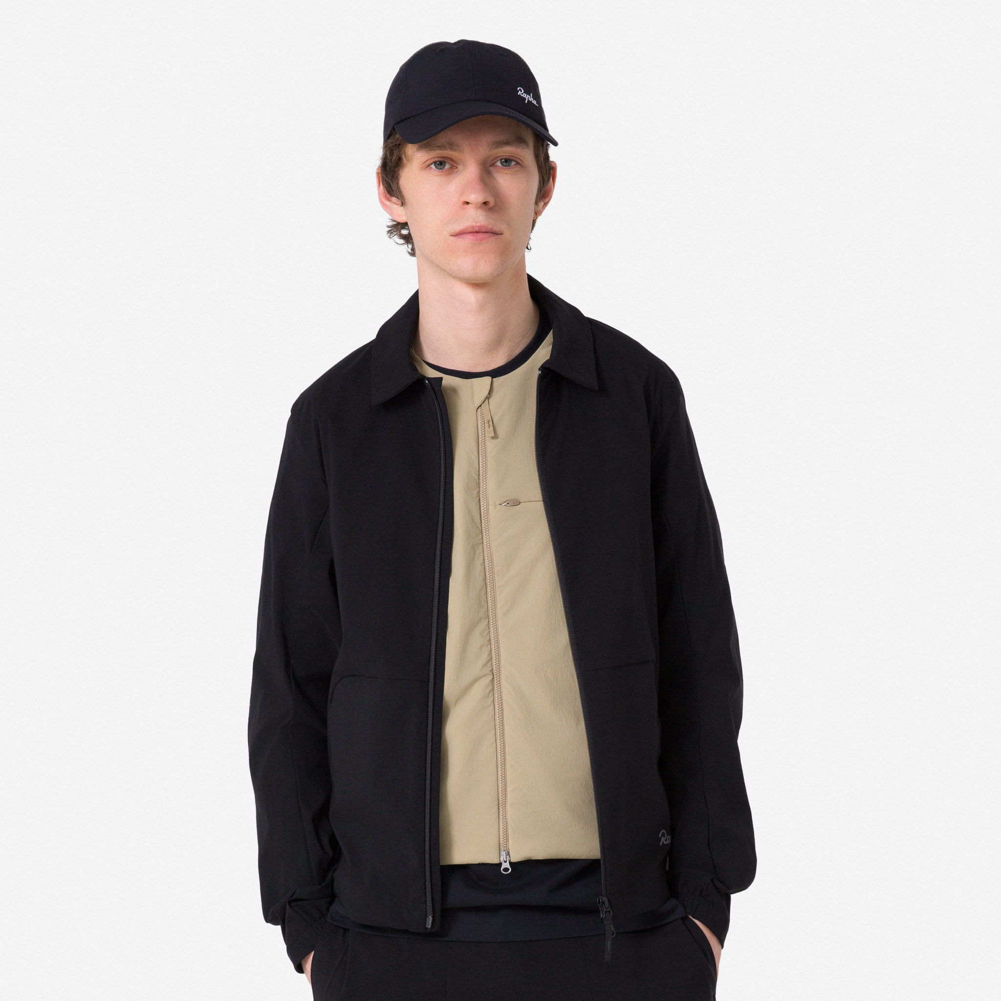 4998-Men-apos-s-Tech-Collar-Jacket-Black-Grey-1.jpg Men's Tech Collar Jacket Black/Grey