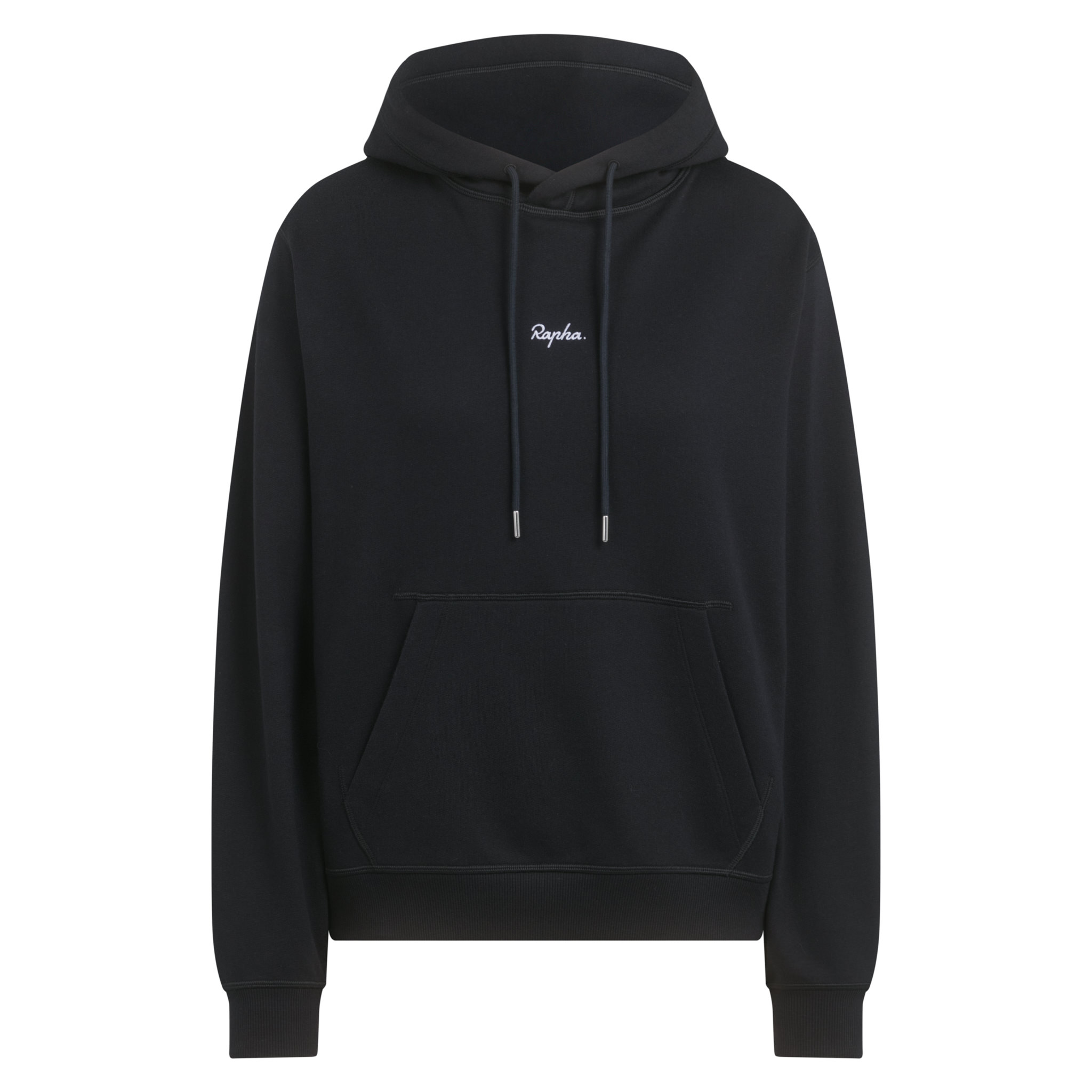 Women's Cotton Hoodie Black/White