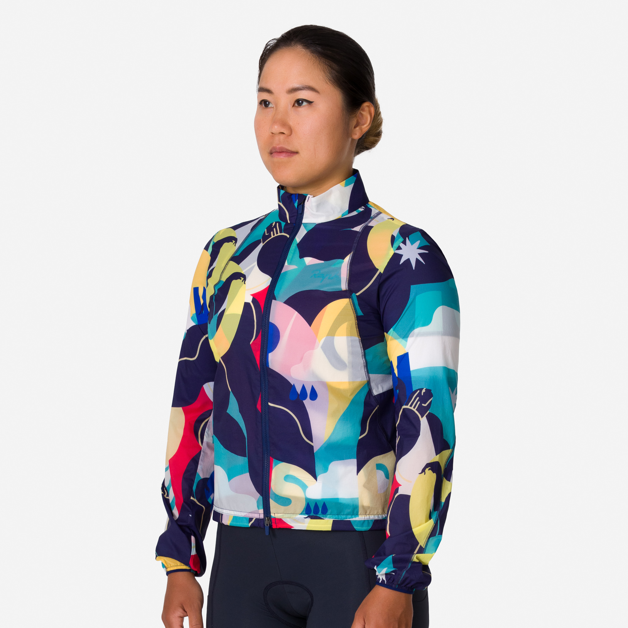 5089-W100-Women-apos-s-Rapha-Wind-Jacket-Kelly-Anna-Multicolour-4.jpg W100 Women's Rapha Wind Jacket - Kelly Anna Multicolour