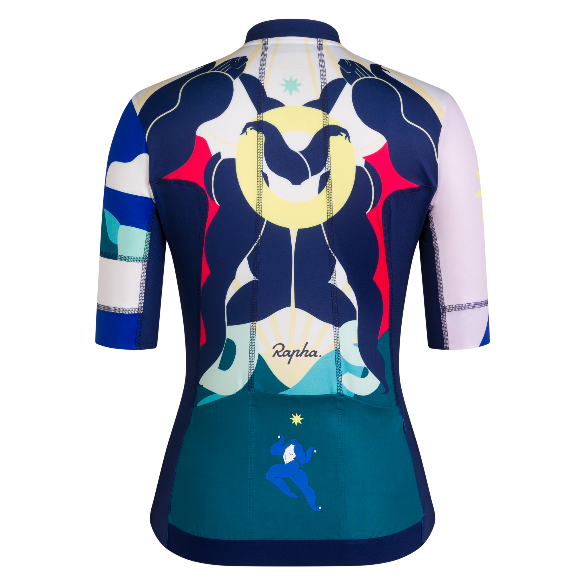 5185-W100-Women-apos-s-Rapha-Jersey-Kelly-Anna-Multicolour-2.jpg W100 Women's Rapha Jersey - Kelly Anna Multicolour