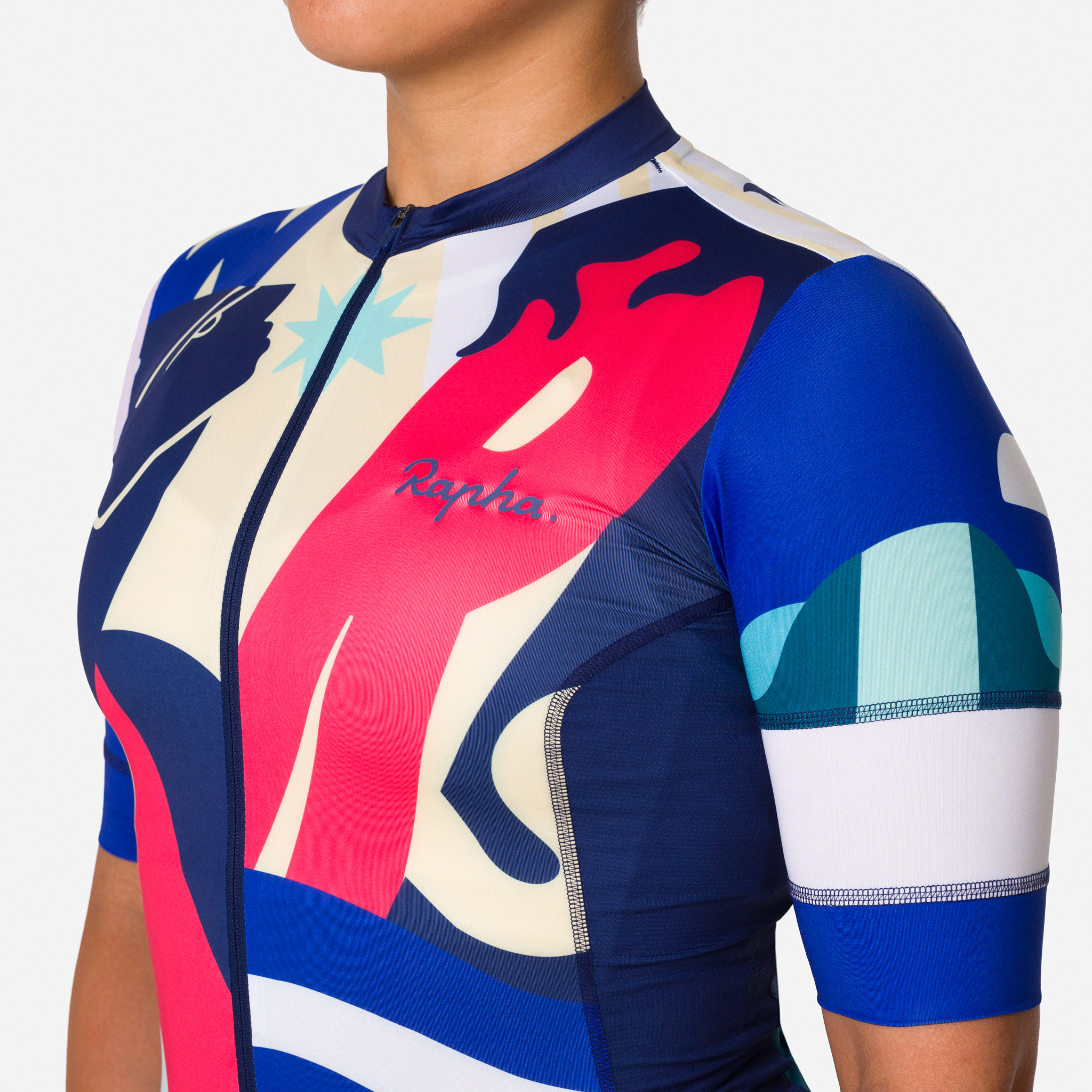 5185-W100-Women-apos-s-Rapha-Jersey-Kelly-Anna-Multicolour-6.jpg W100 Women's Rapha Jersey - Kelly Anna Multicolour