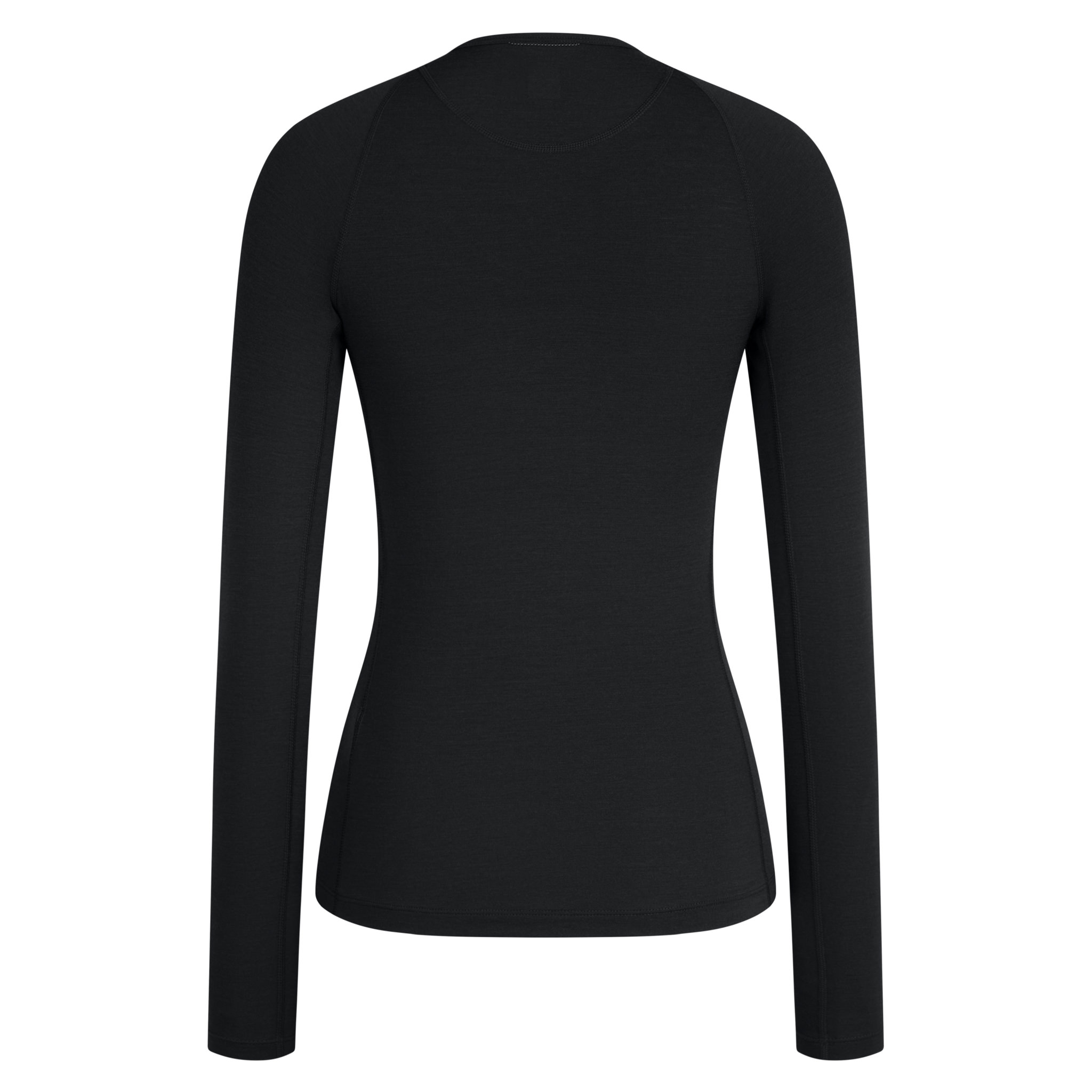Women's Merino Base Layer - Long Sleeve Black/Black