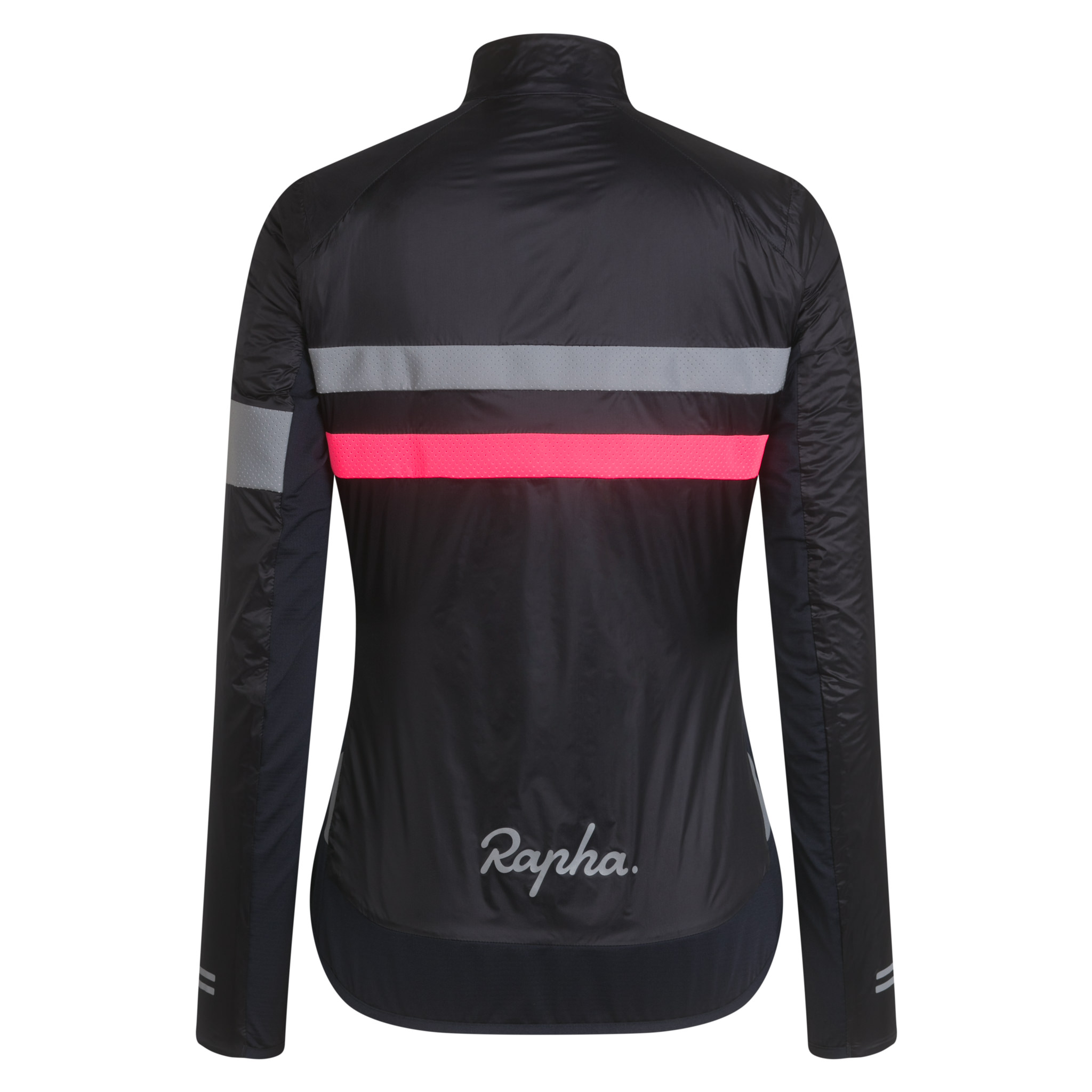 Women's Brevet Insulated Jacket Dark Navy/High-Vis Pink/White