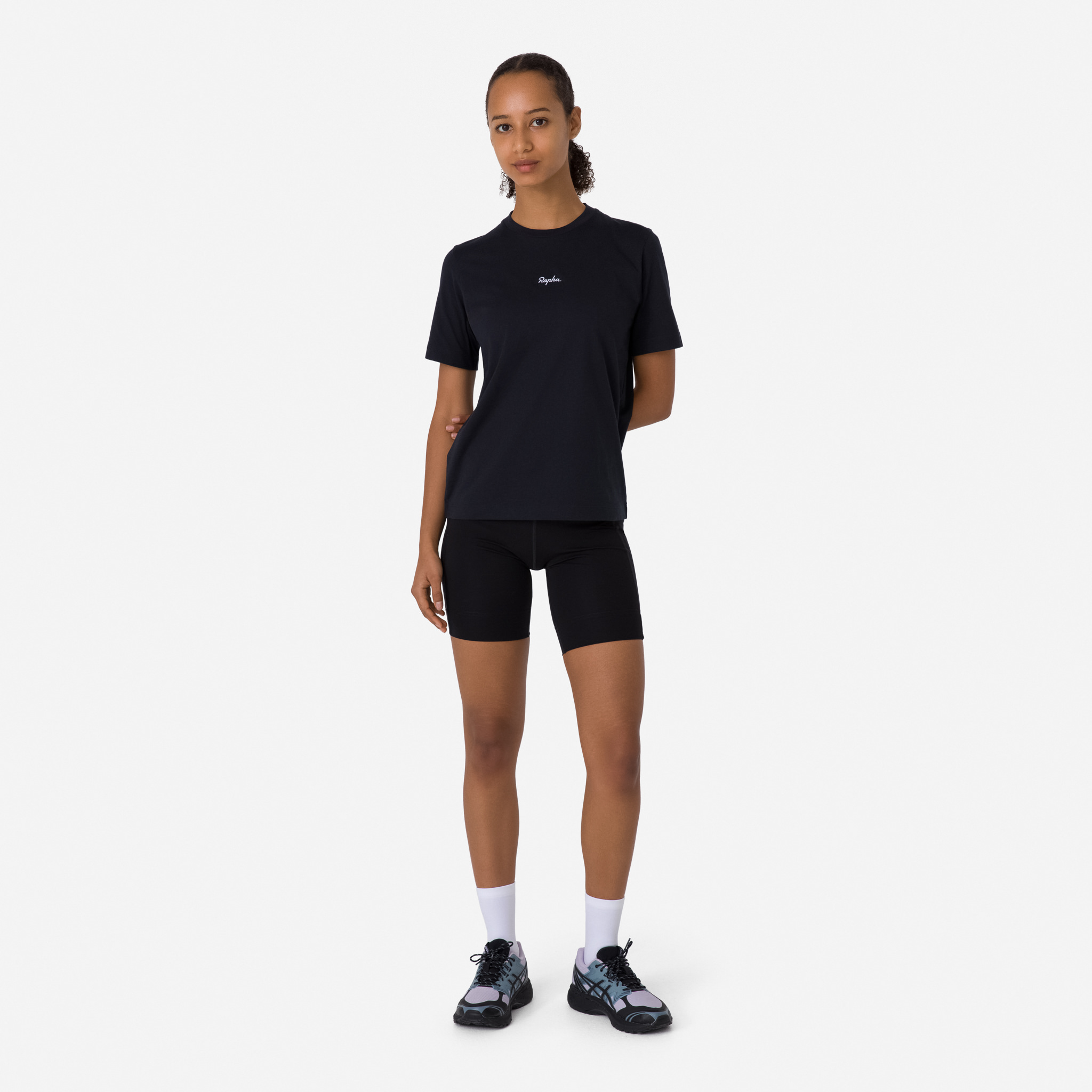5283-Women-apos-s-Cotton-T-Shirt-Black-White-6.jpg Women's Cotton T-Shirt Black/White