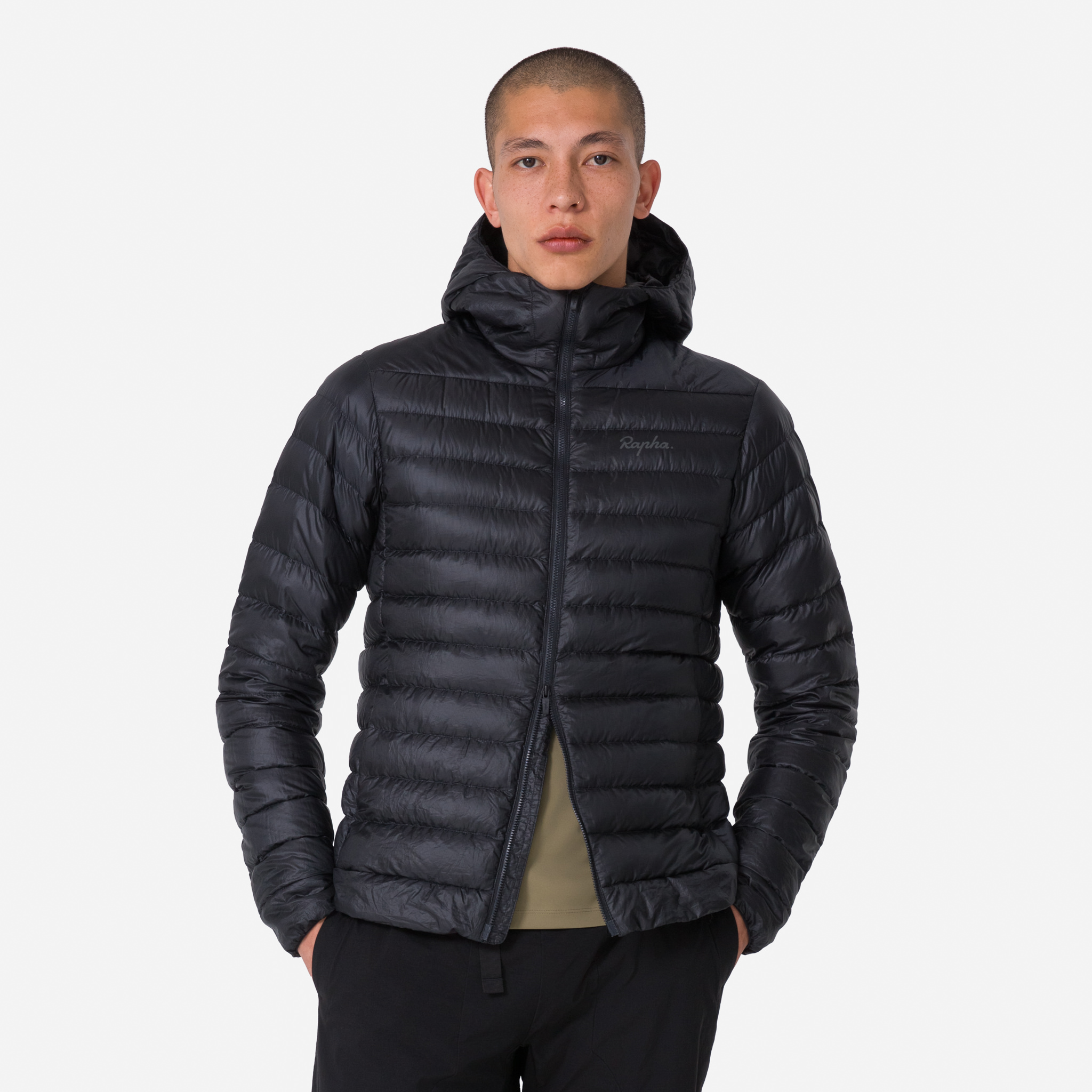 Men's Explore Down Jacket Black/Carbon Grey