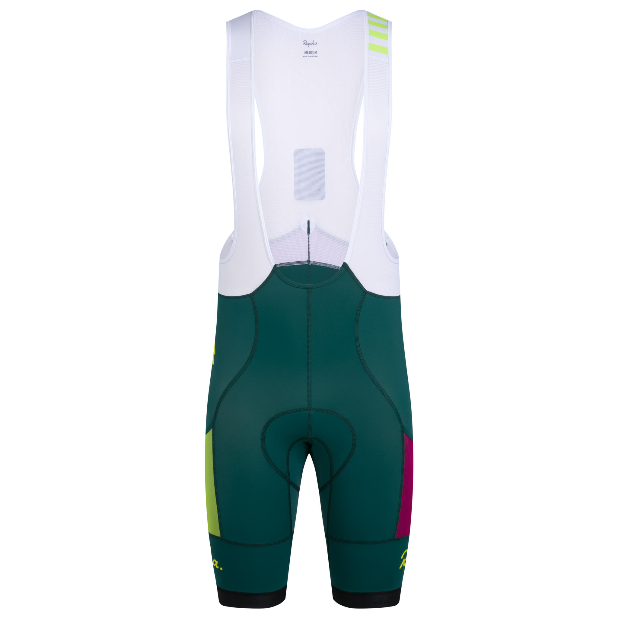 AMANI Men's Pro Team Training Cargo Bib Shorts Teal