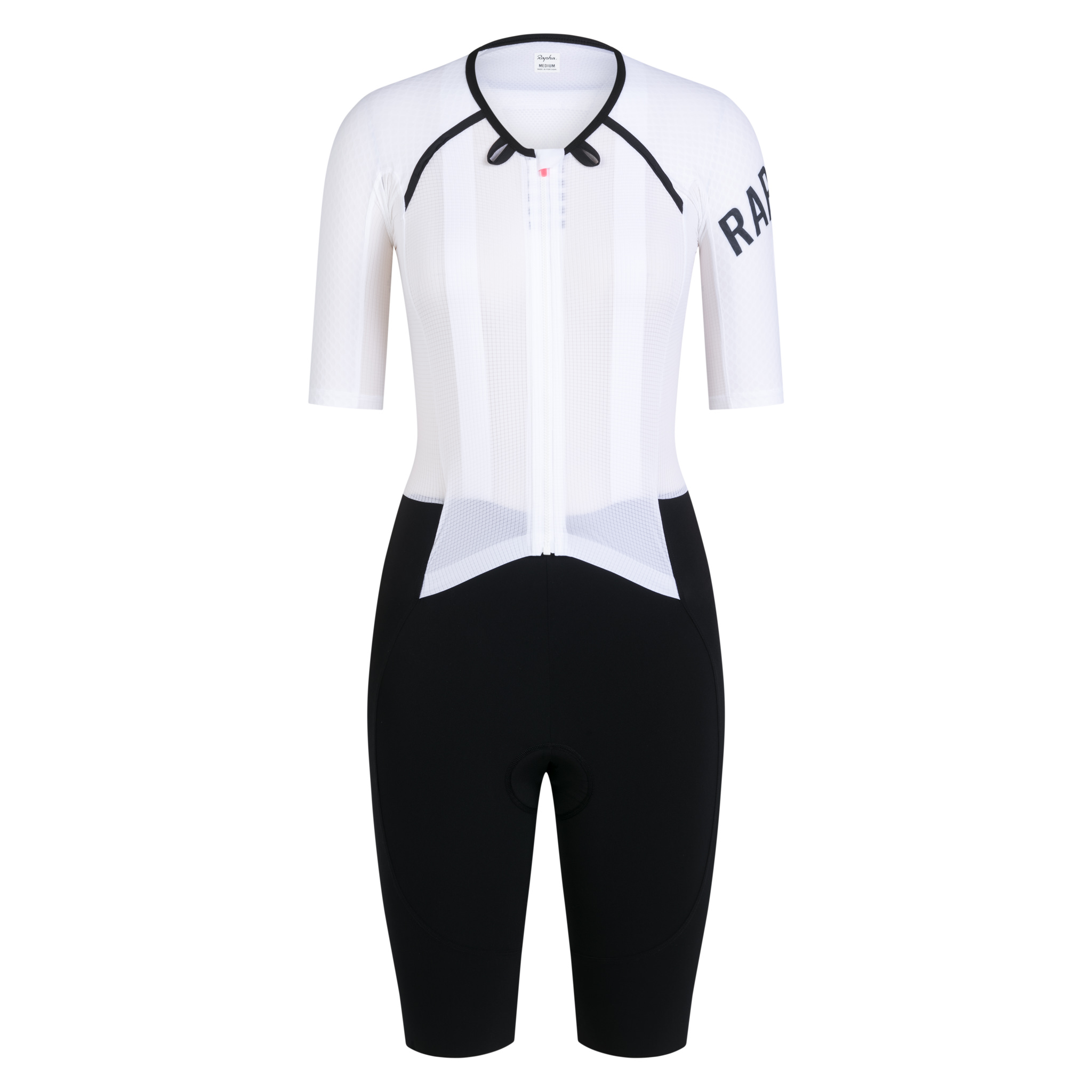 Women's Pro Team Blaero Suit White/Black