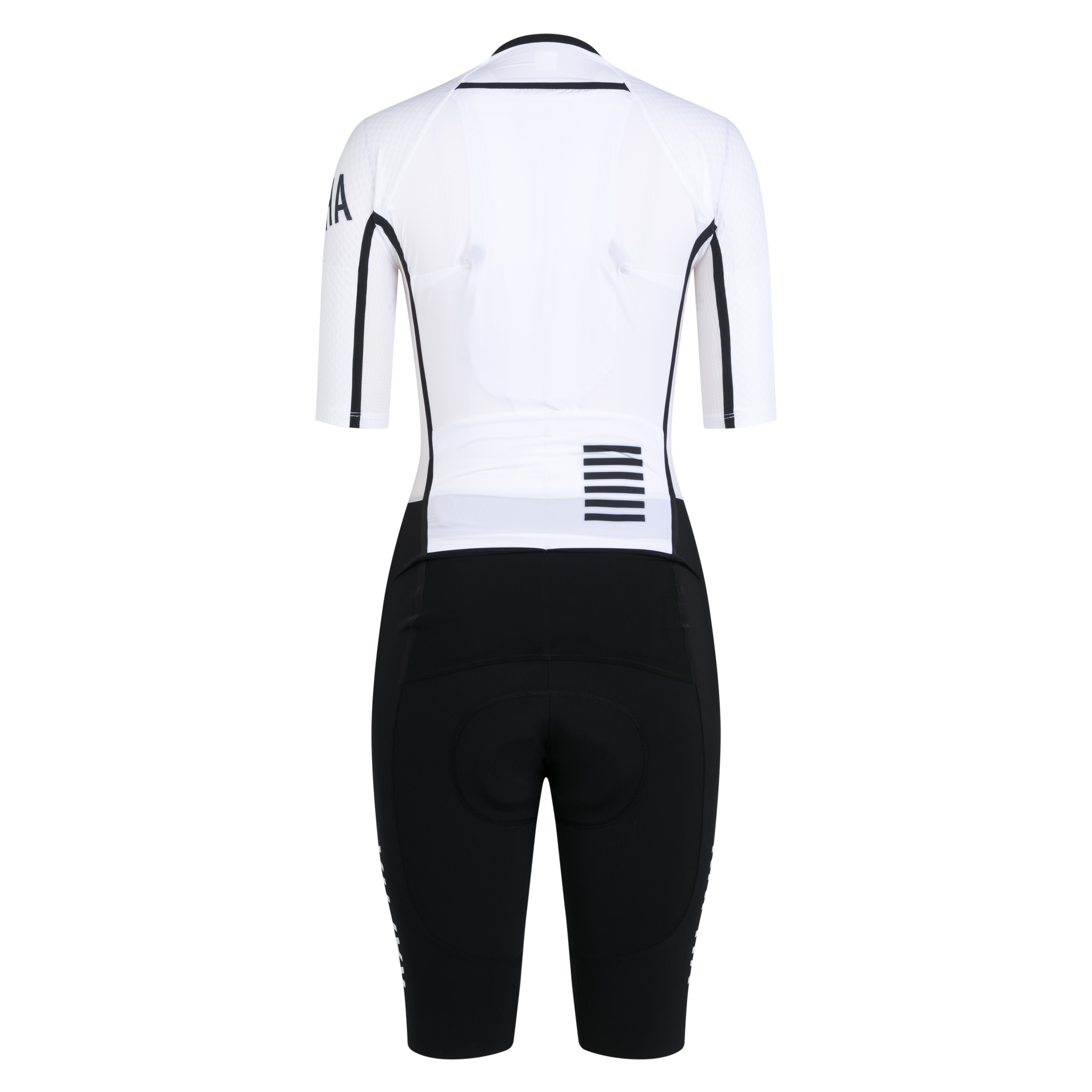 Women's Pro Team Blaero Suit White/Black