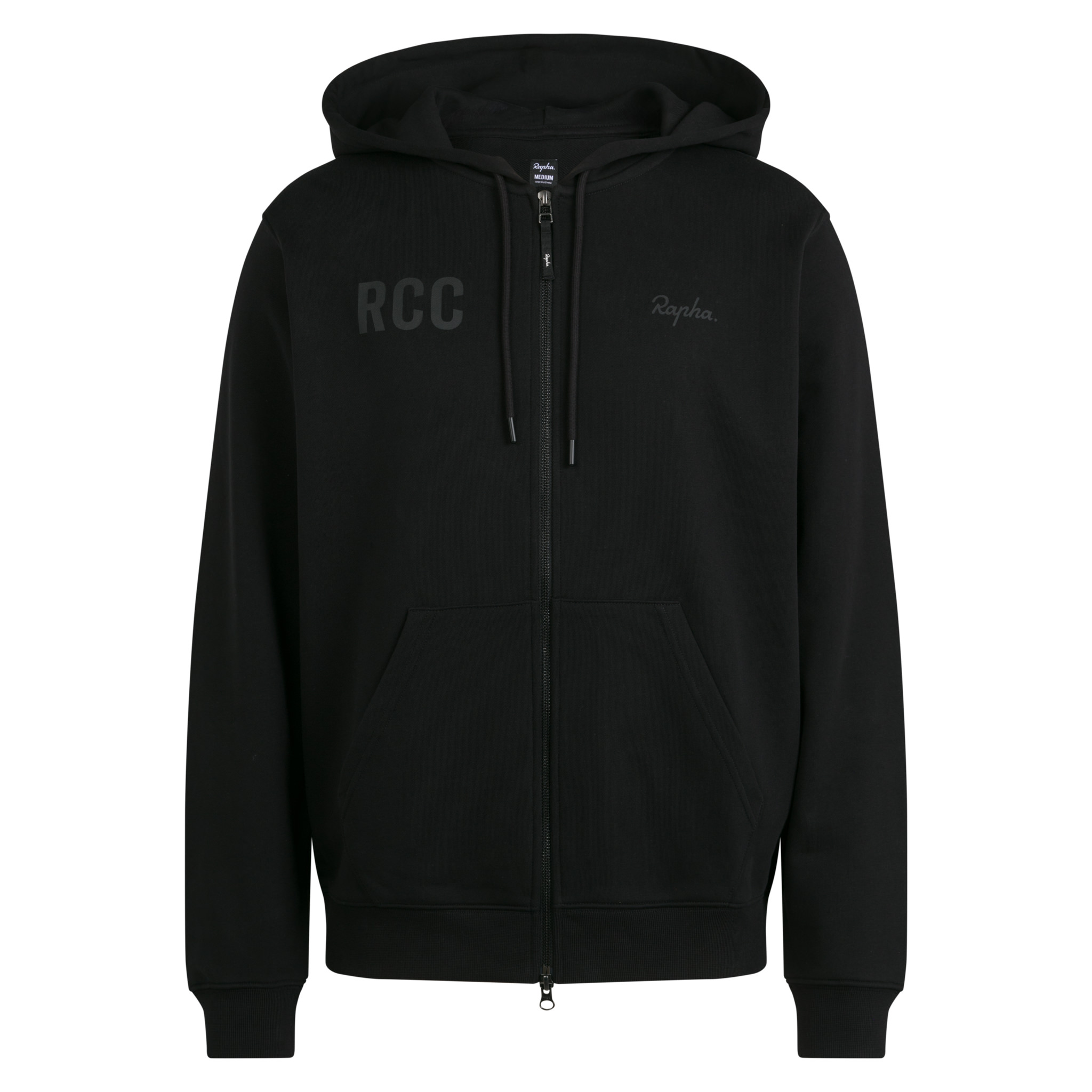 RCC 10 Men's Zip Hoodie Black