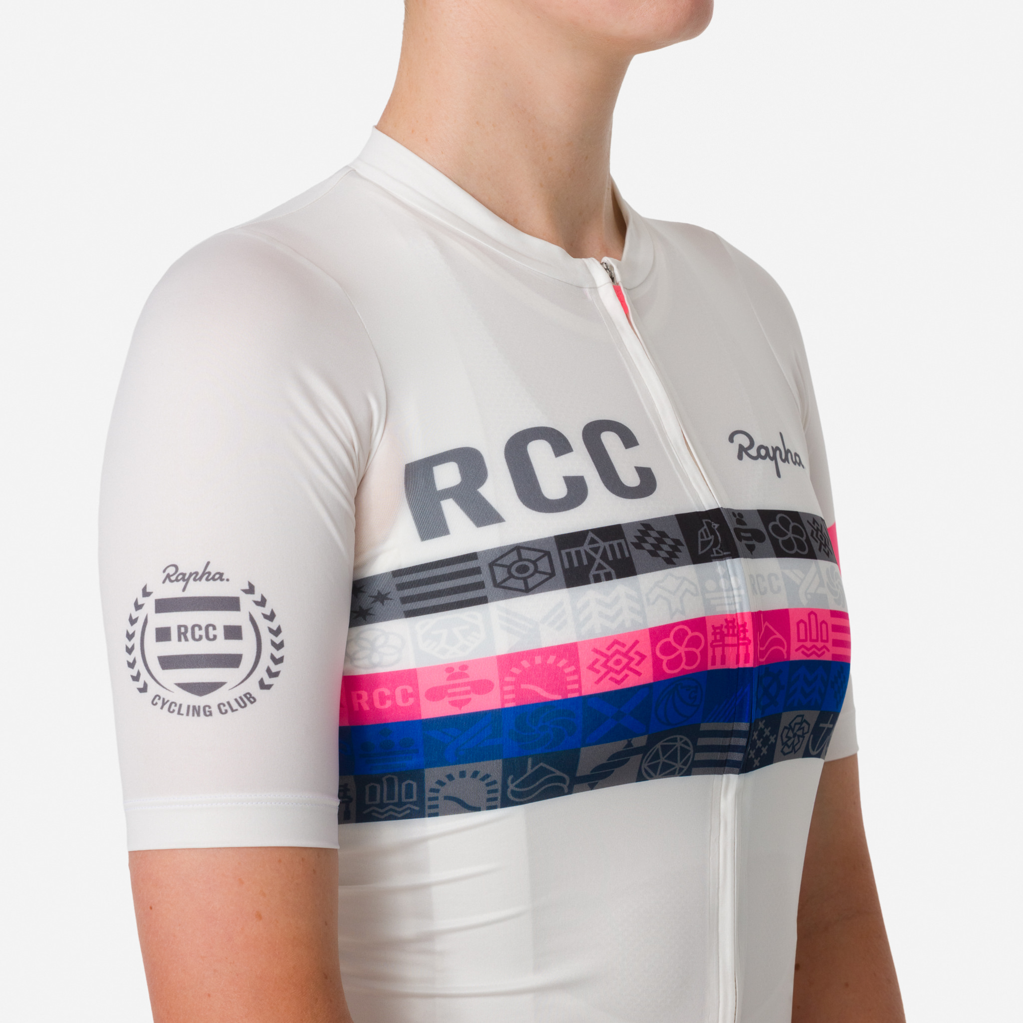 5694-RCC-10-Women-apos-s-Pro-Team-Jersey-White-5.jpg RCC 10 Women's Pro Team Jersey White